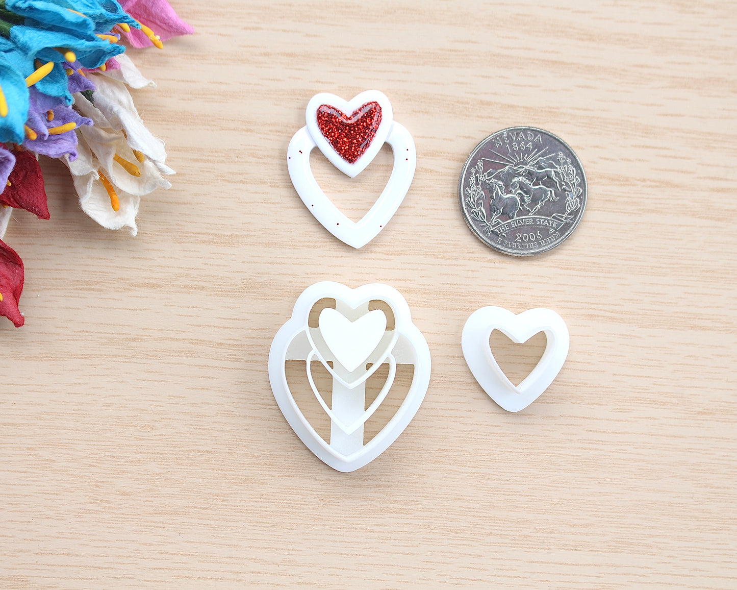 Double Heart Cutter