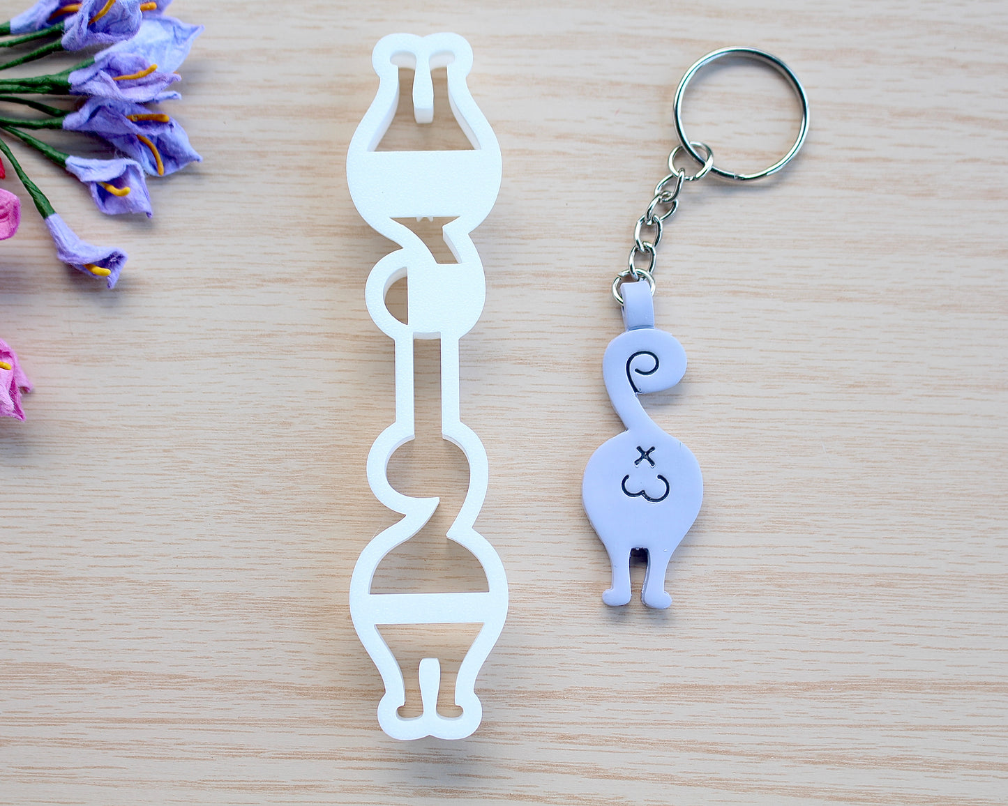 Cat Butt Keychain Cutter