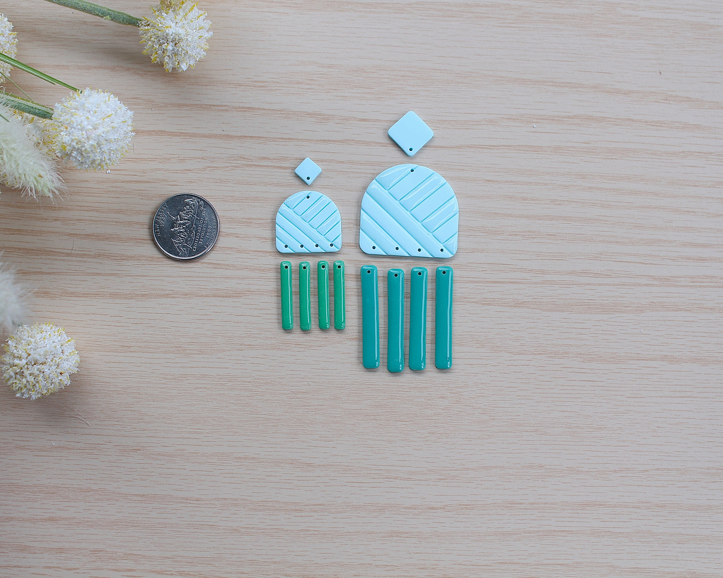 Spring Dangle Earring Cutter Set