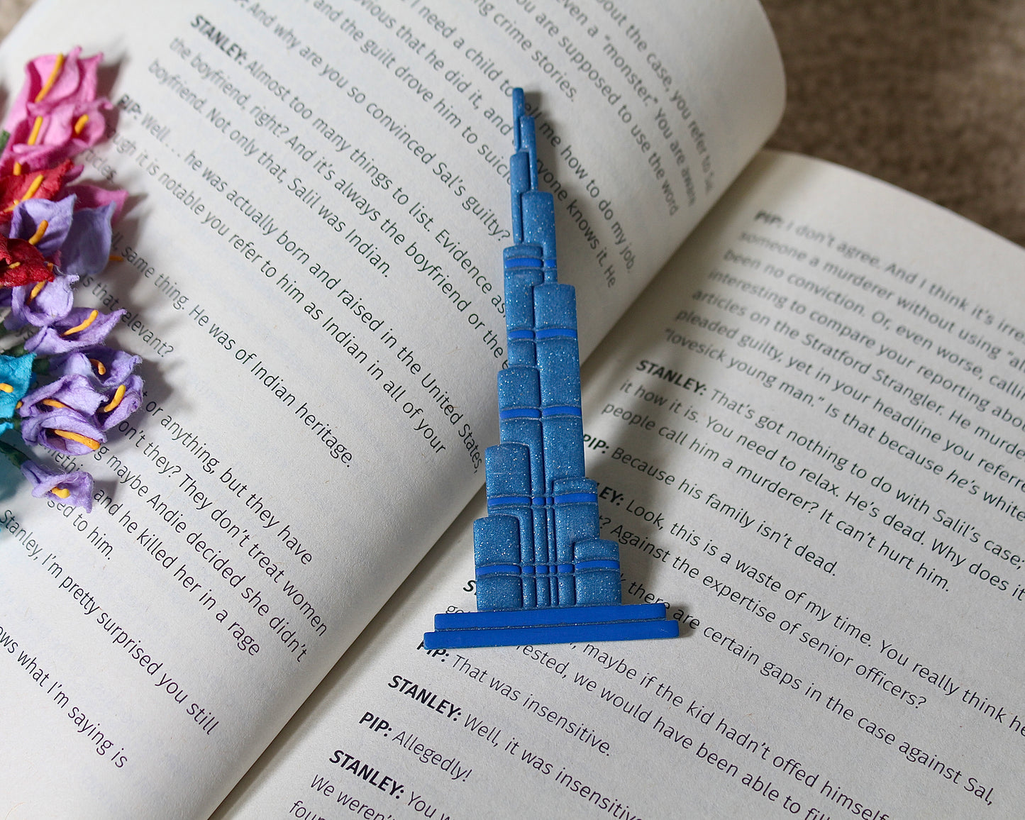 Reaching the Sky Bookmark Cutter | Ornament Cutter