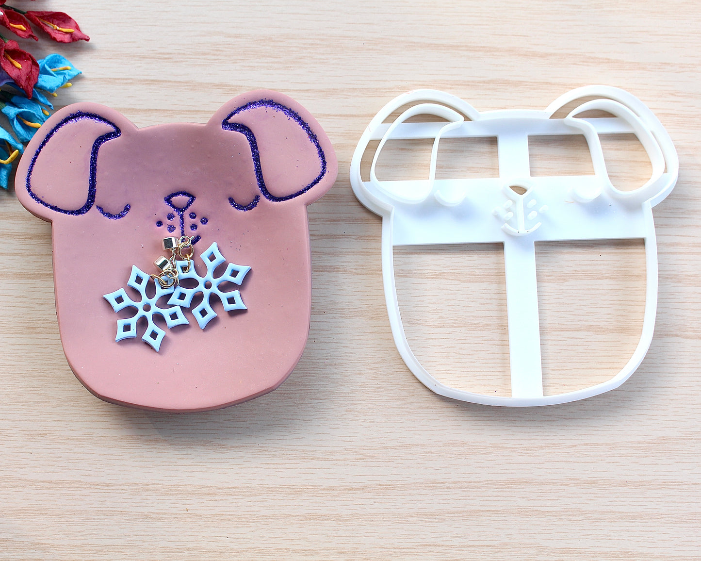 Dog Ornament/ Trinket Polymer Clay Cutter