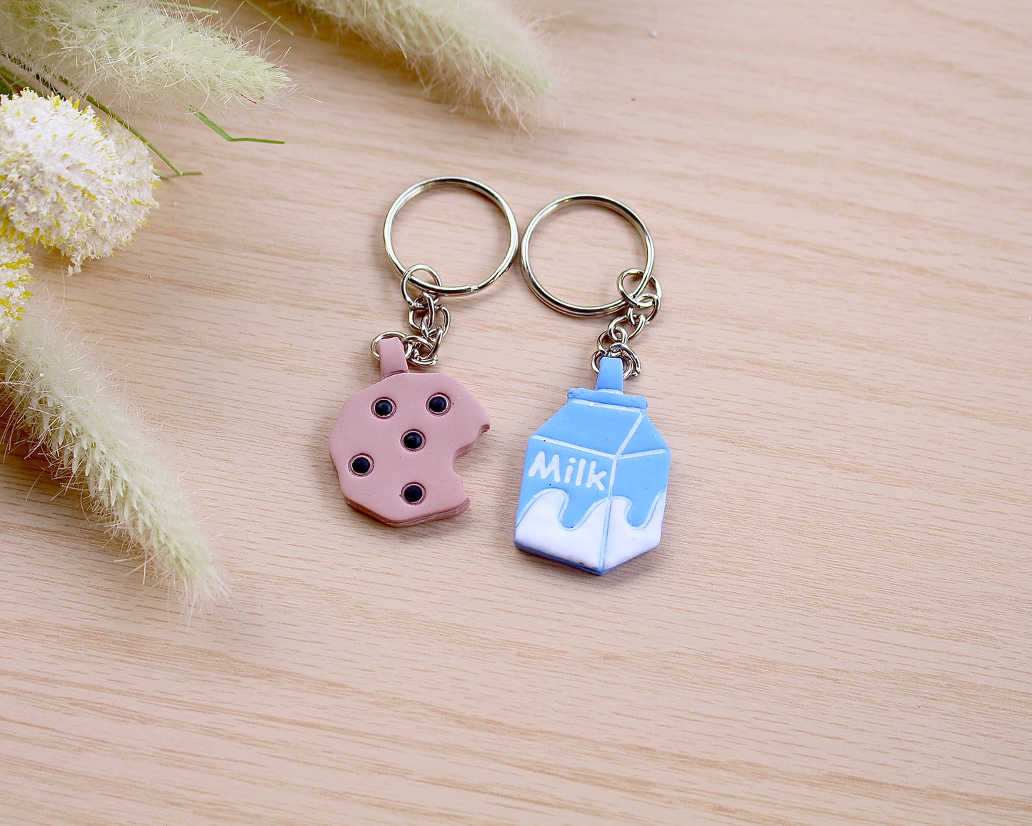Milk and Cookie Keychain Cutter Set