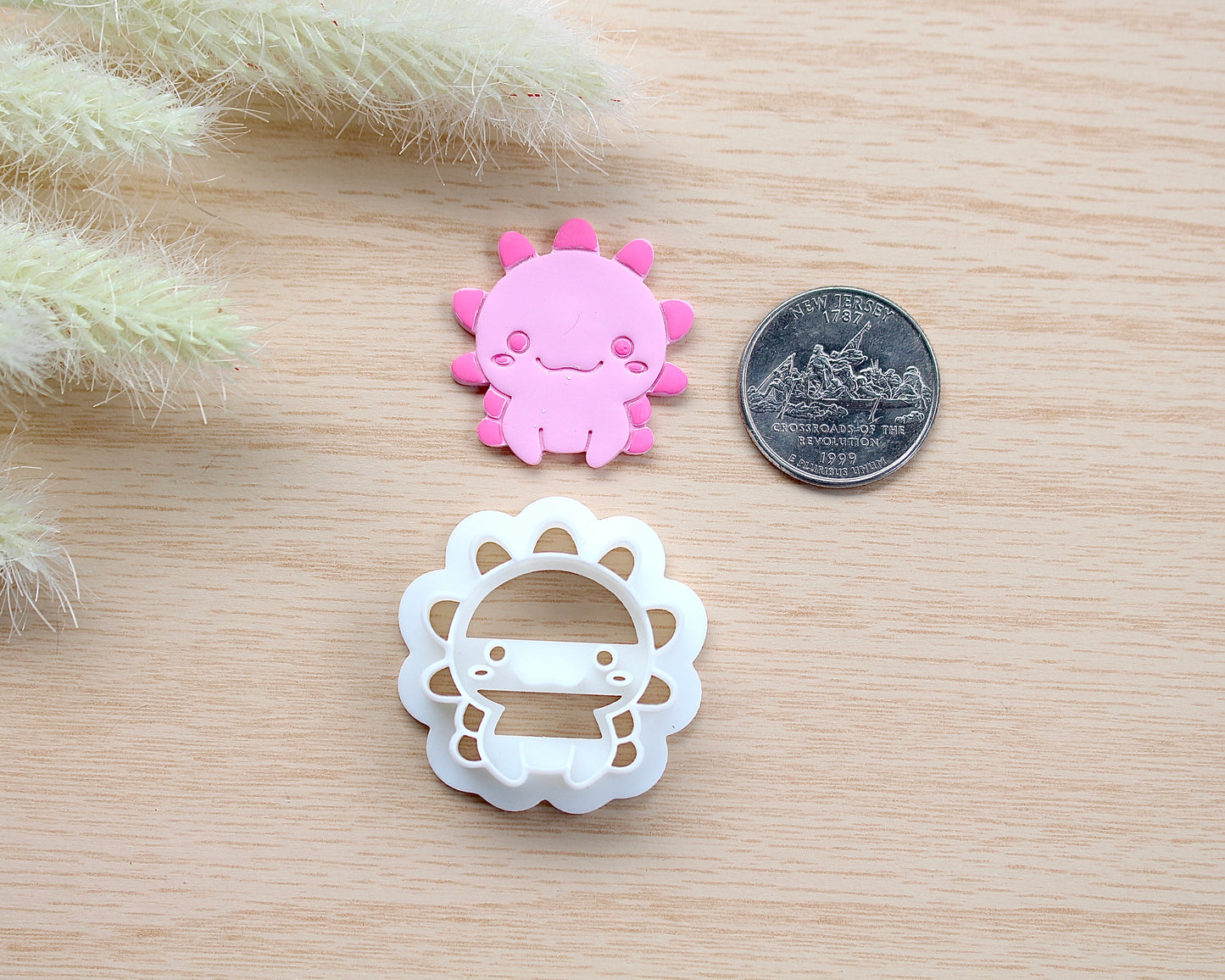 Sitting Axolotl Cutter