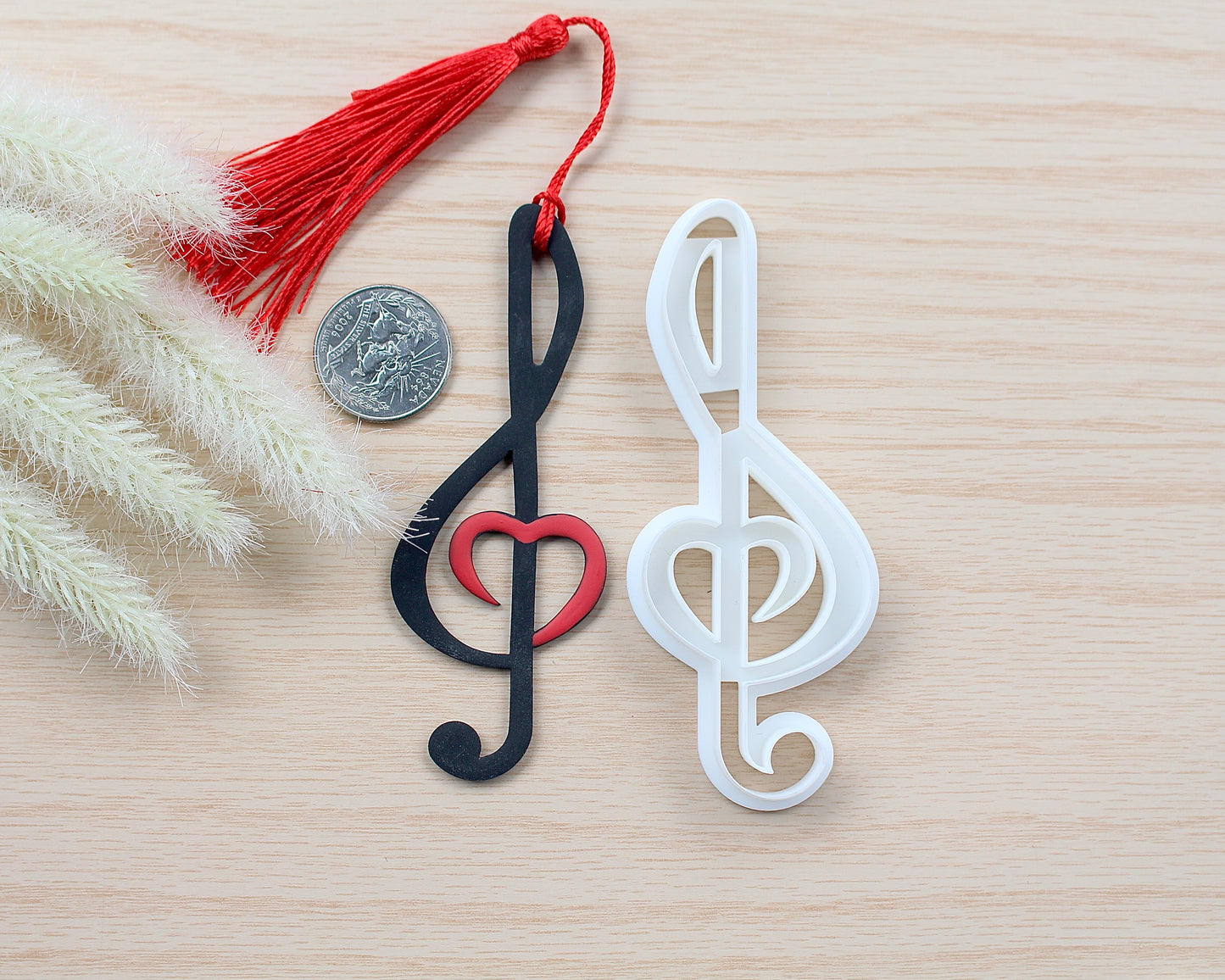 Love Music Note Ornament/Bookmark Cutter
