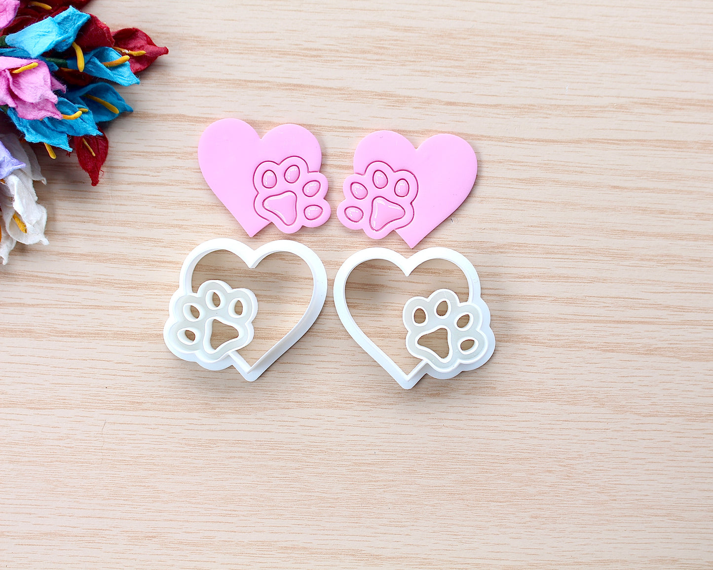 Heart Paw Cutter