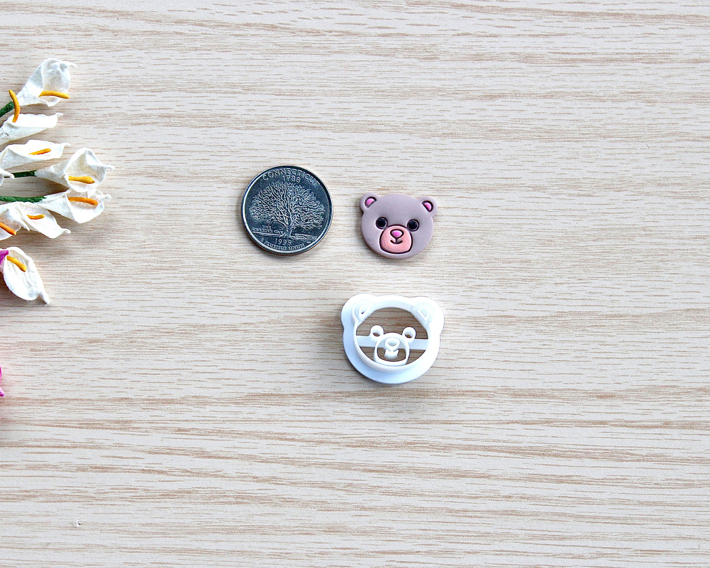 Teddy Bear Polymer Clay Cutter