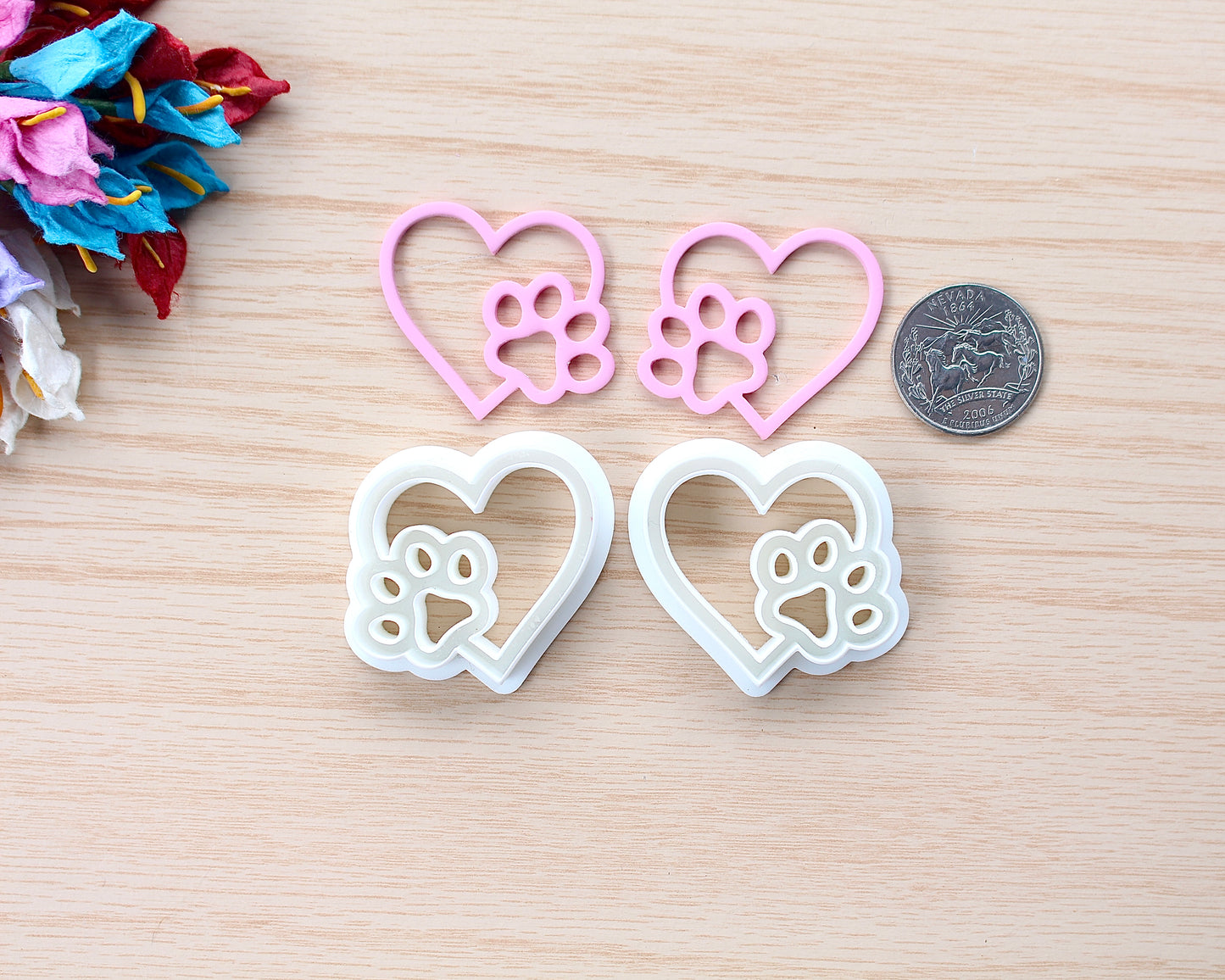 Heart Paw Cutter