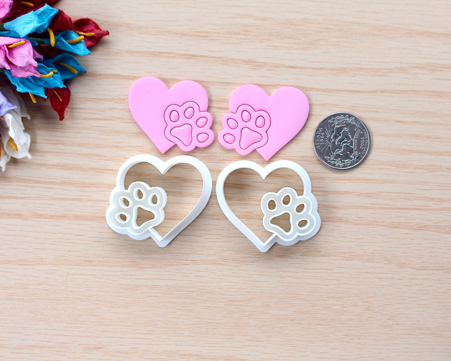 Heart Paw Cutter