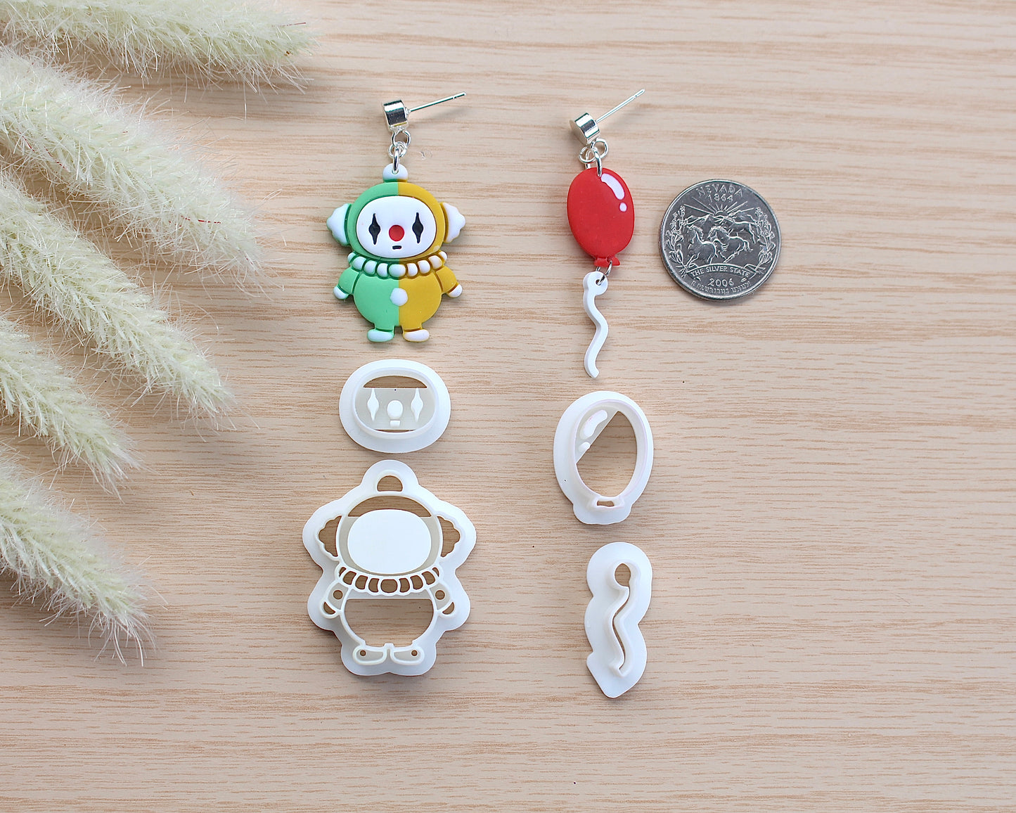 Clown and Balloon Cutter Set