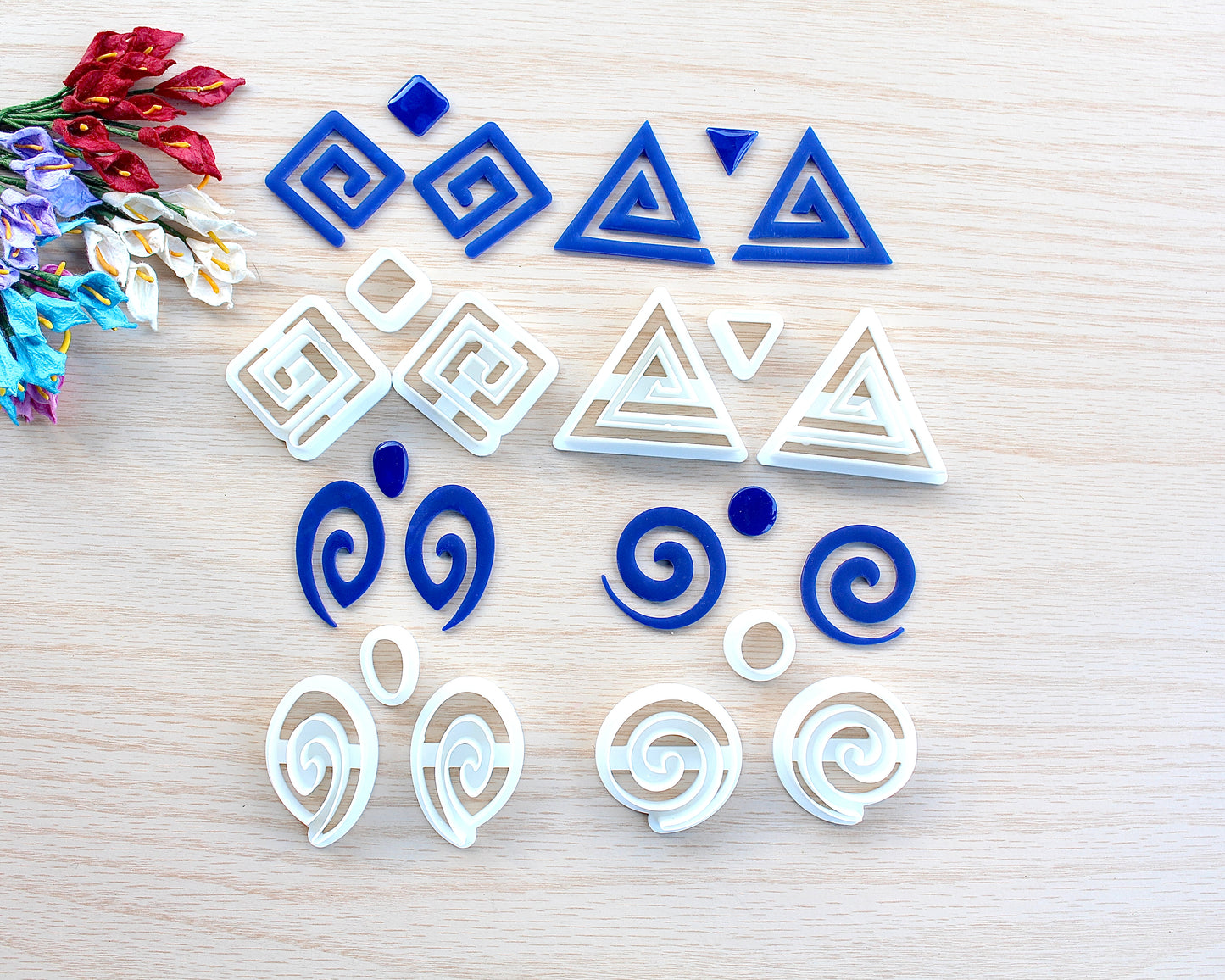 Spiral Dangle Polymer Clay Cutter