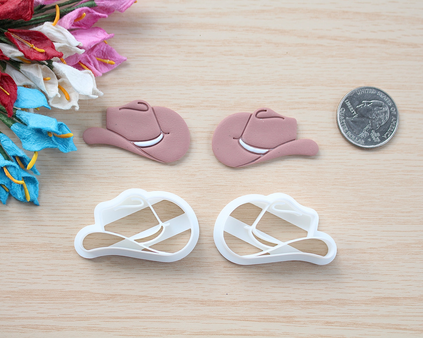 Cowboy Hat Polymer Clay Cutter
