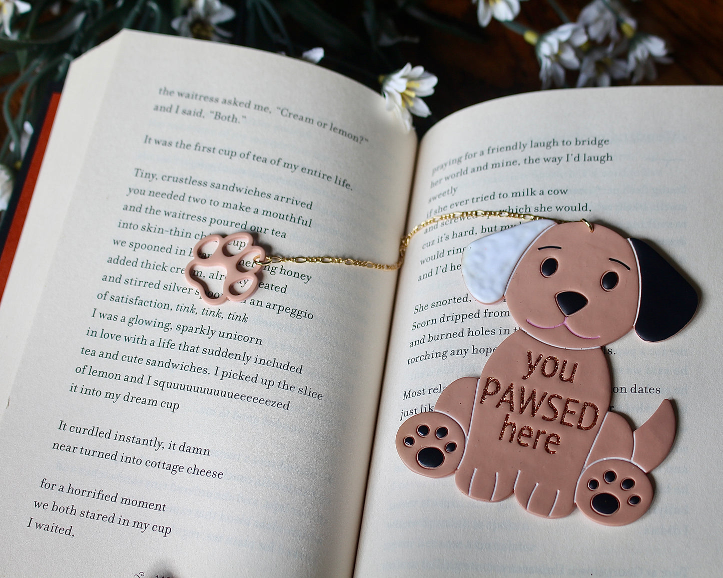 You Pawsed Here Bookmark Cutter Set - Pup Version