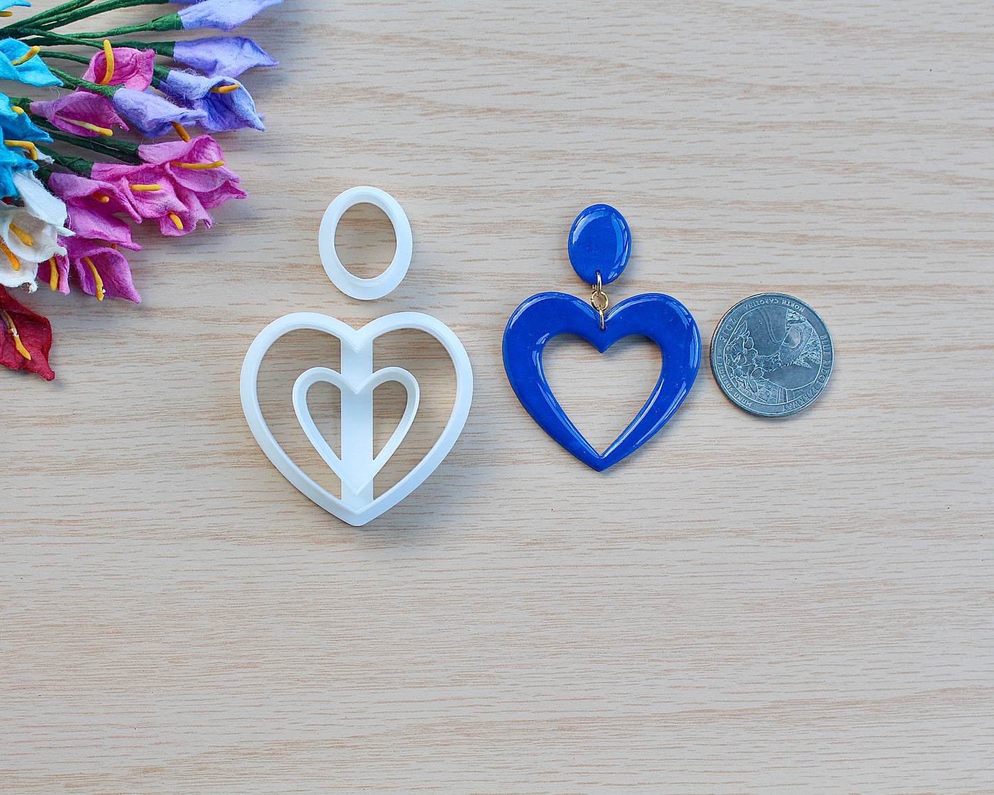 Heart Shape Polymer Clay Cutter Set