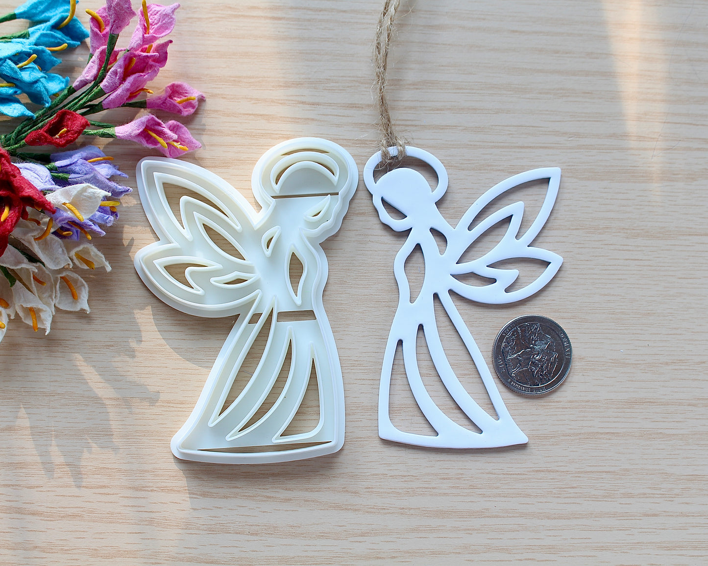 Angel Ornament Cutter | Bookmark Cutter