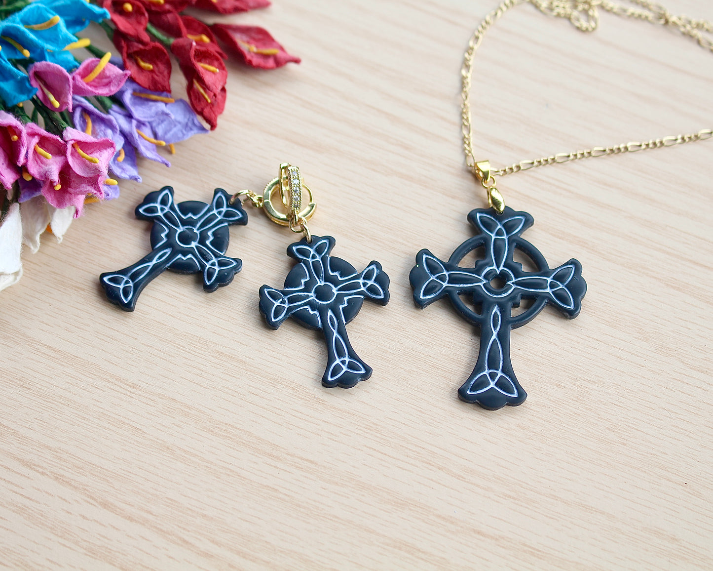 Celtic Cross Polymer Clay Cutter