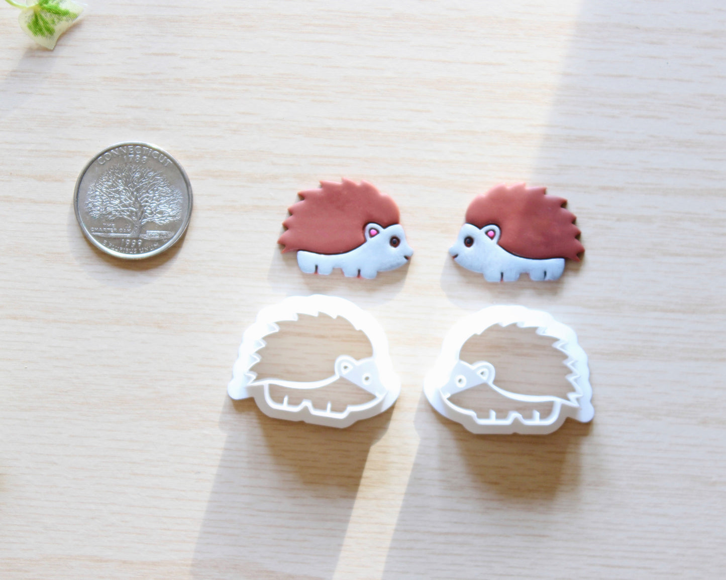 Hedgehog Polymer Clay Cutter