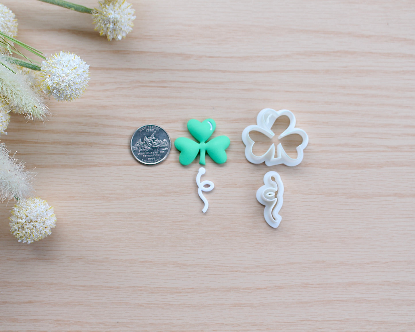 Clover Balloon Polymer Clay Cutter Set