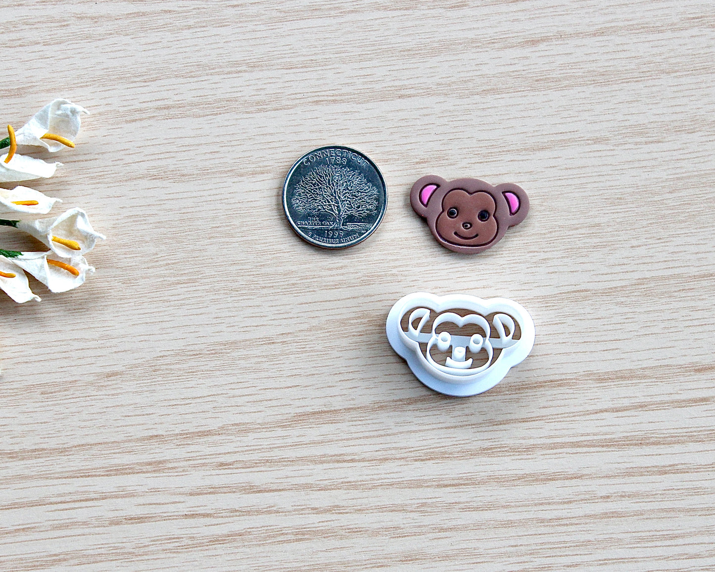 Monkey Polymer Clay Cutter