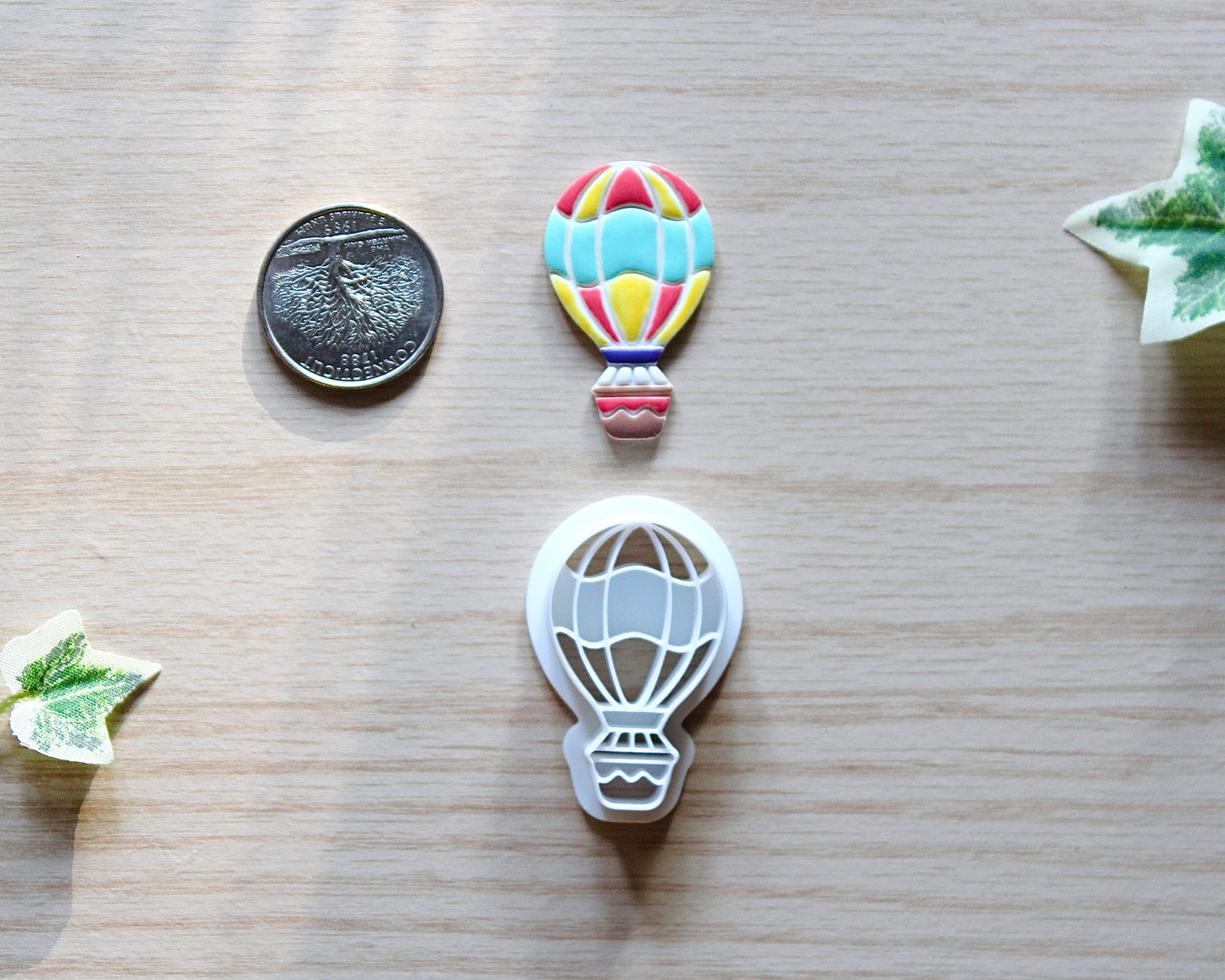 Hot Air Balloon Polymer Clay Cutter