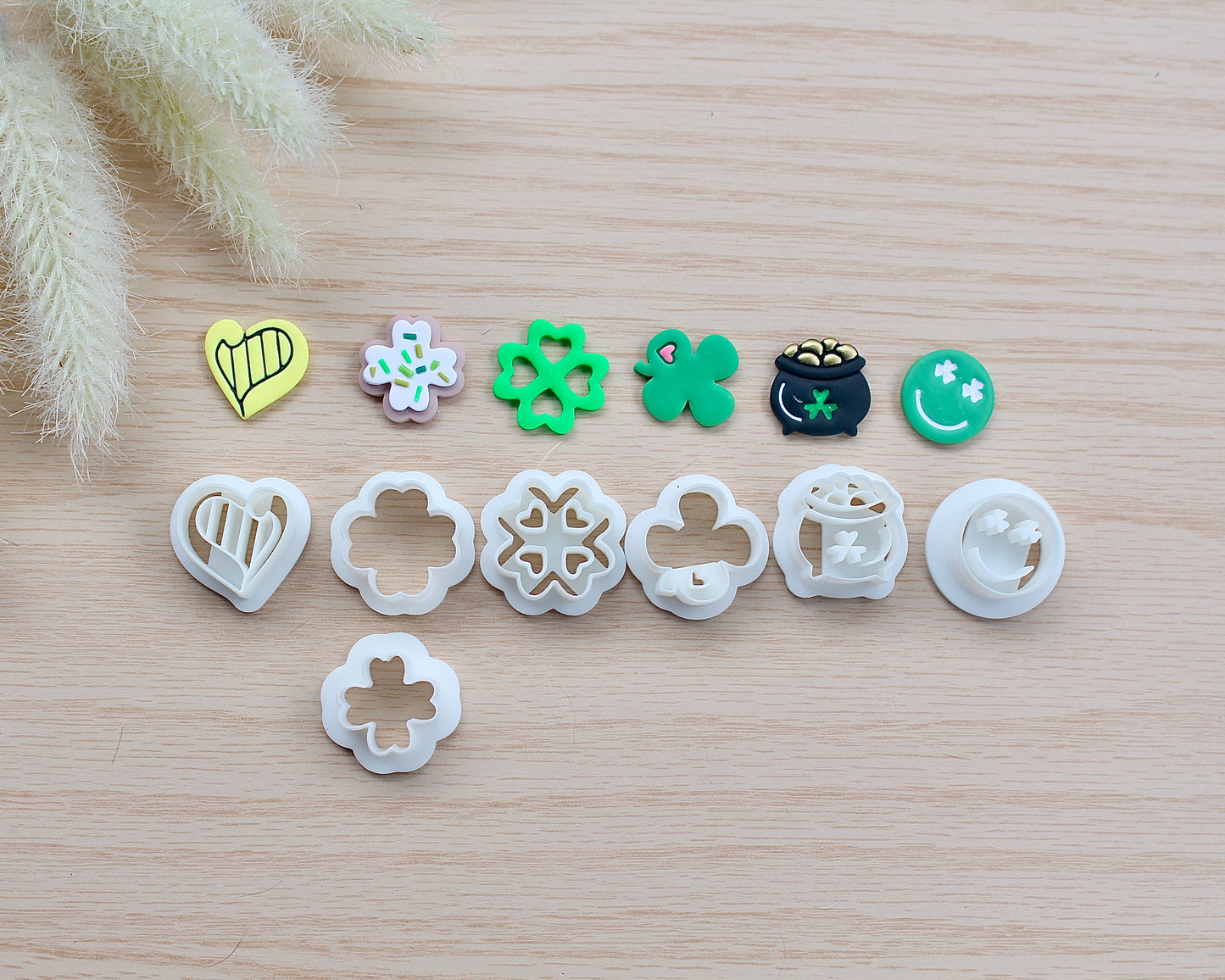 St. Patrick Stud Polymer Clay Cutter Set