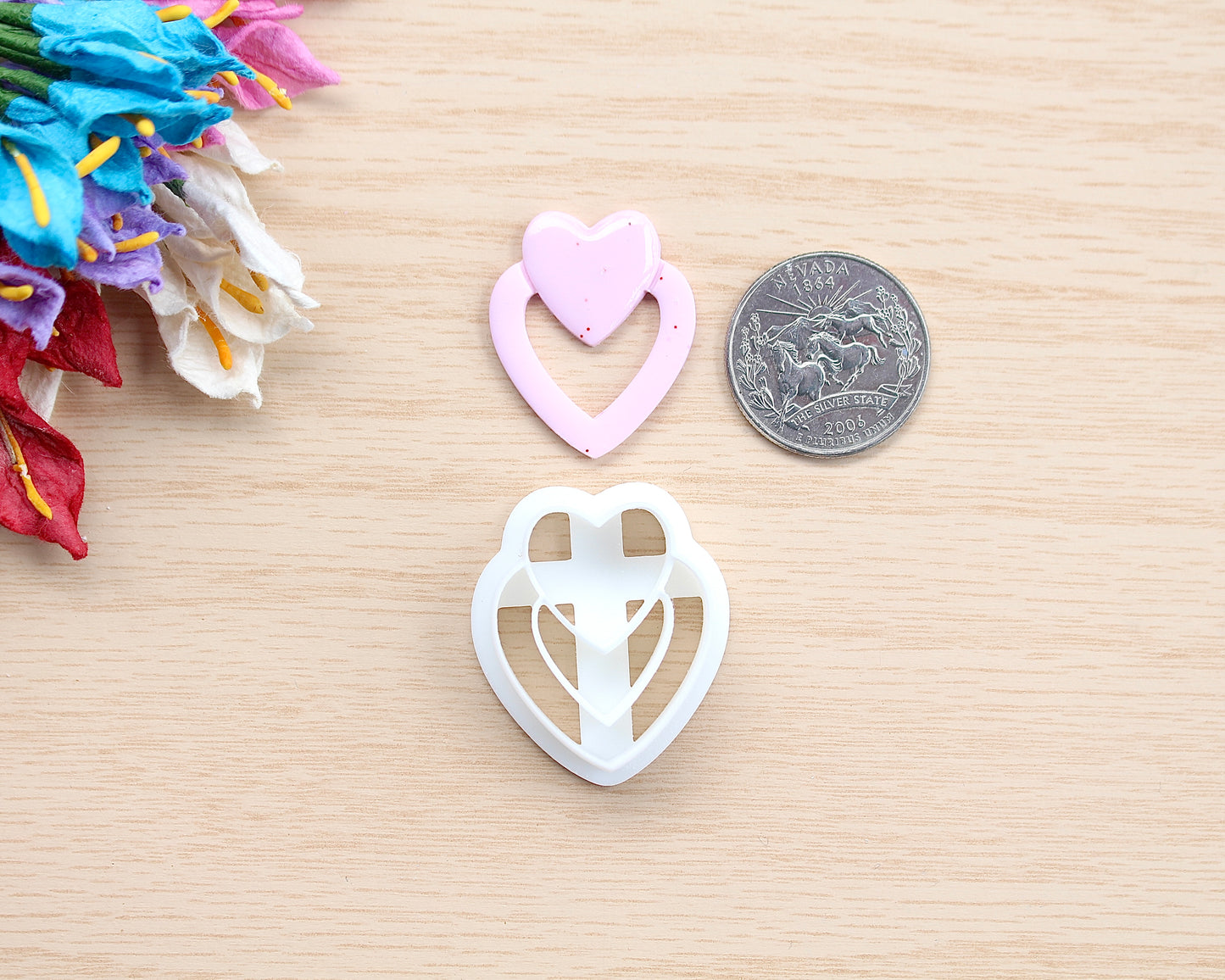 Double Heart Cutter