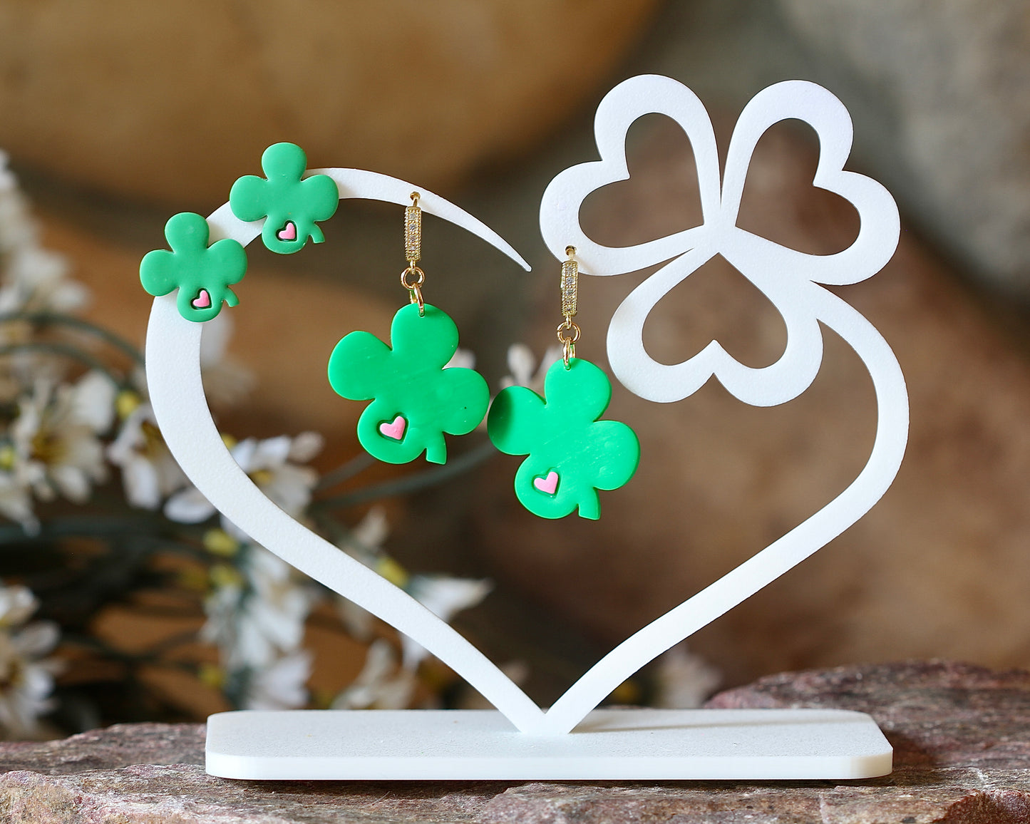 Four Leaf Clover Polymer Clay Cutter