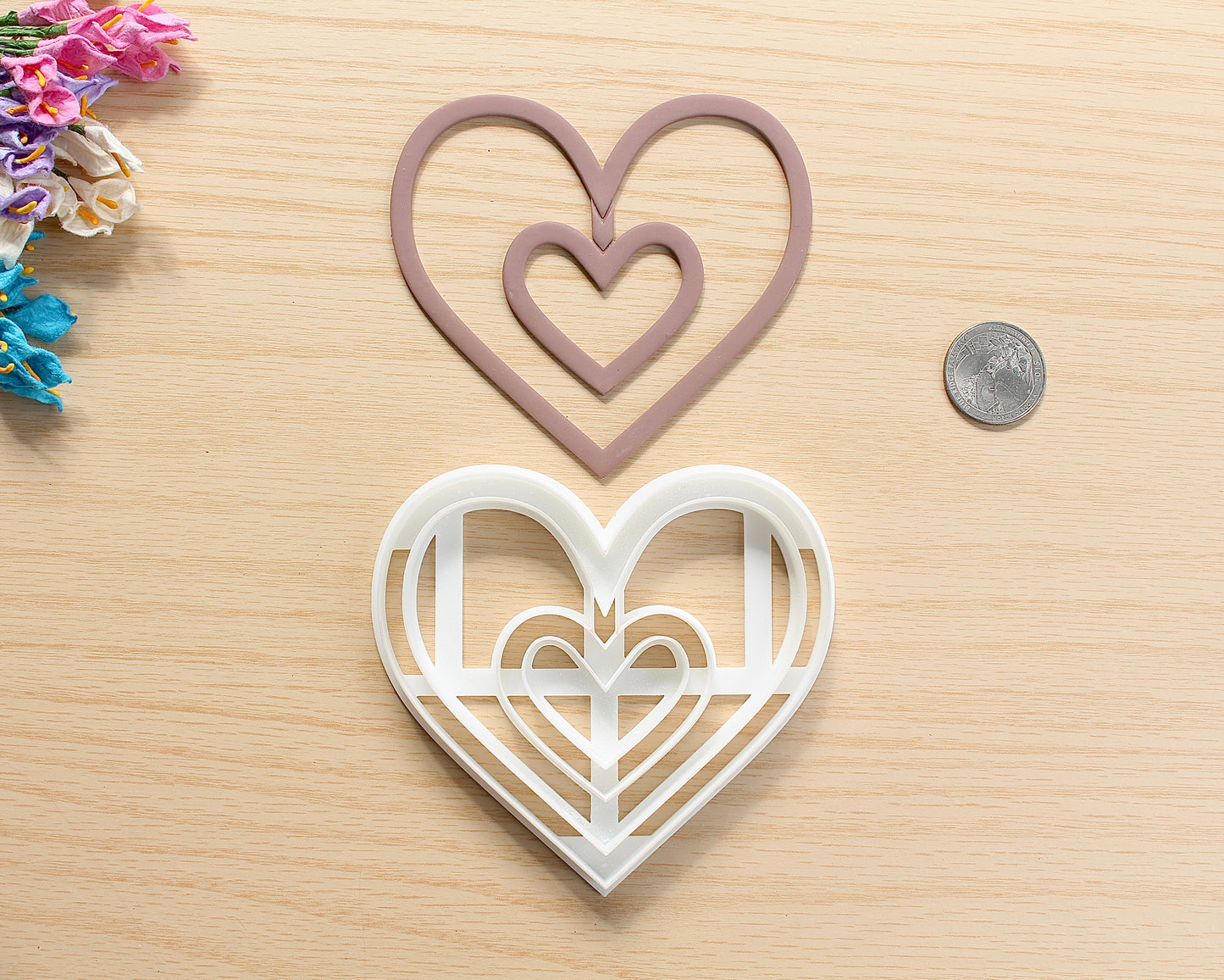 Heart Shape Bookmark Cutter