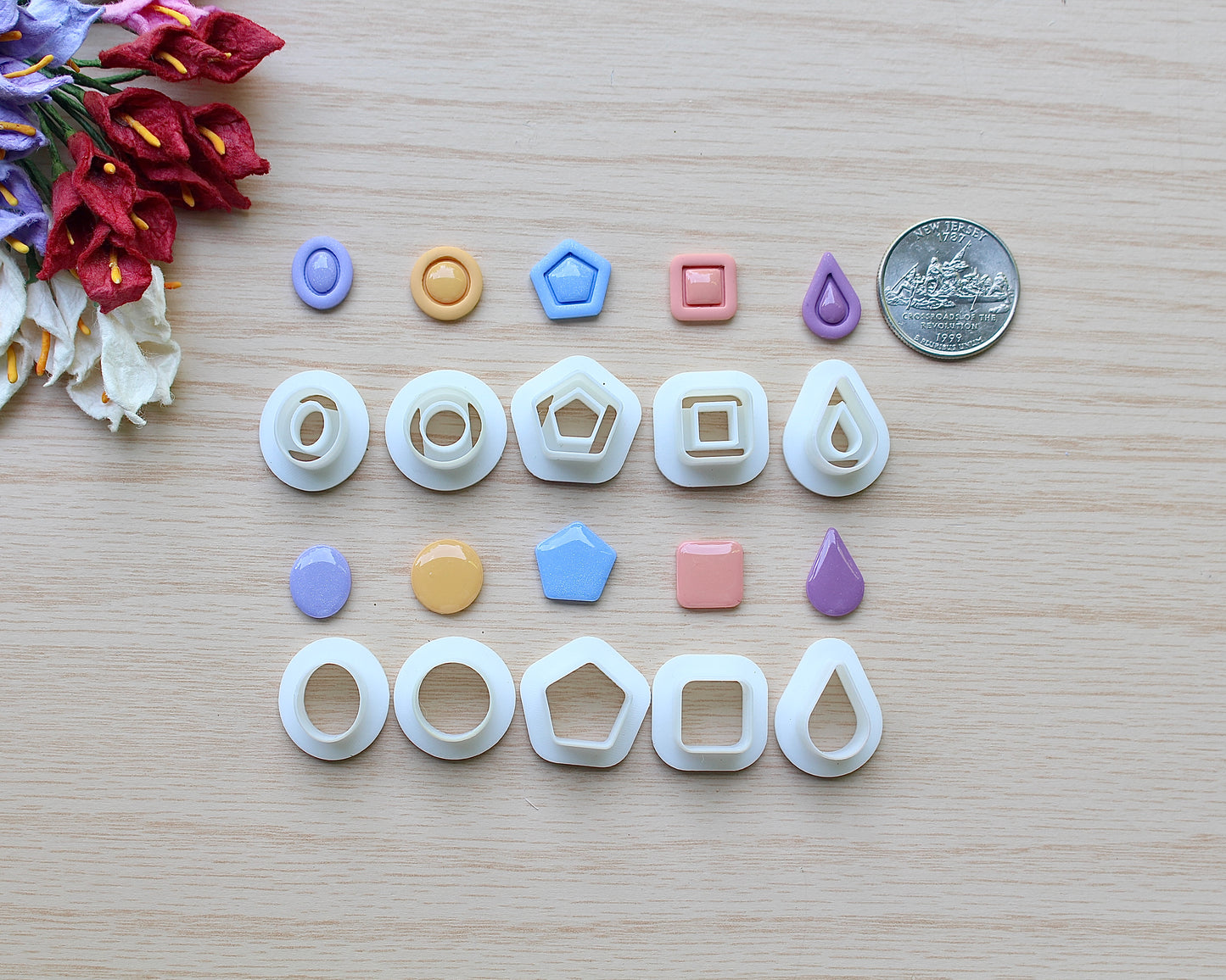 Button Stud Cutter Set