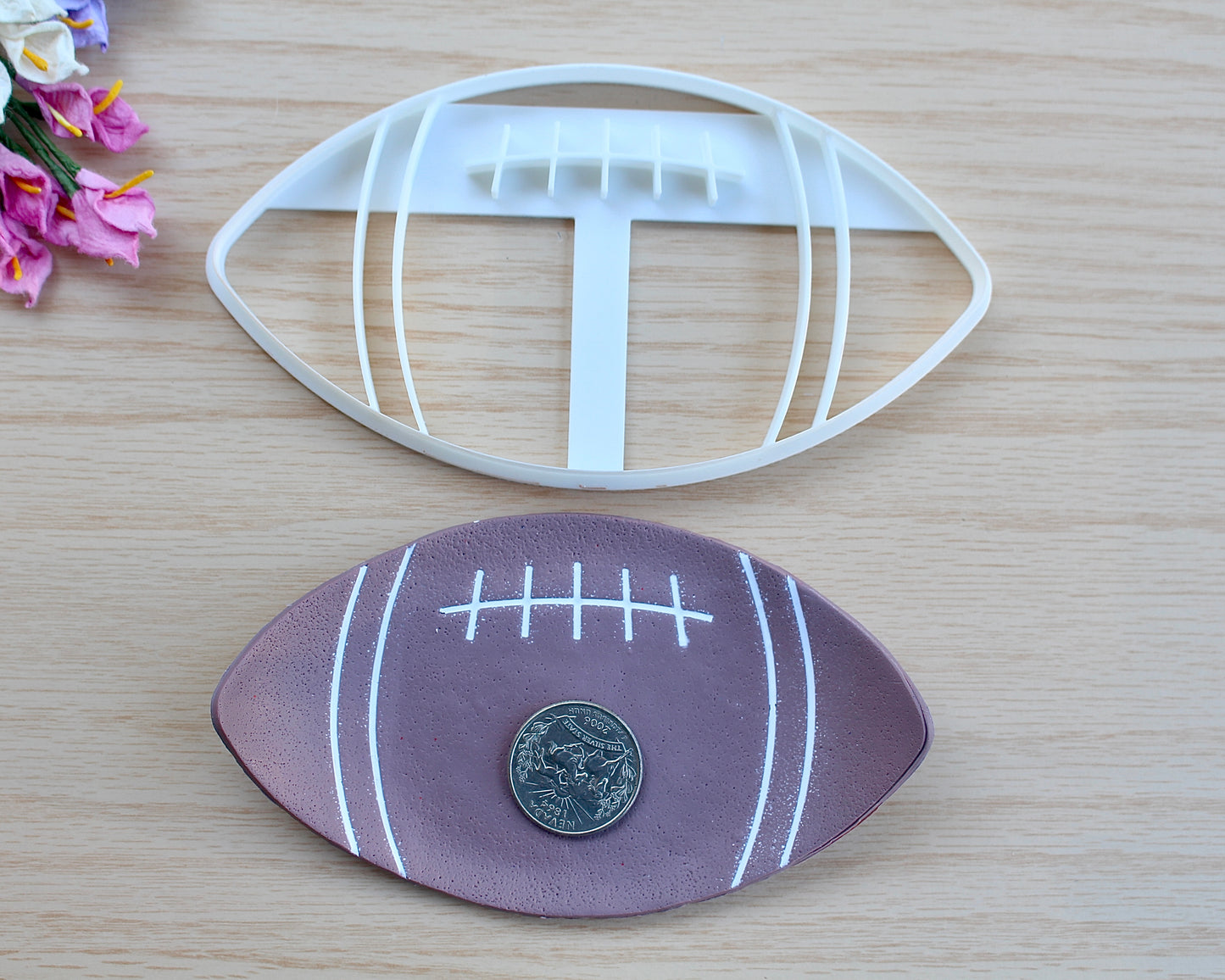 Football Trinket Cutter | Ornament Cutter