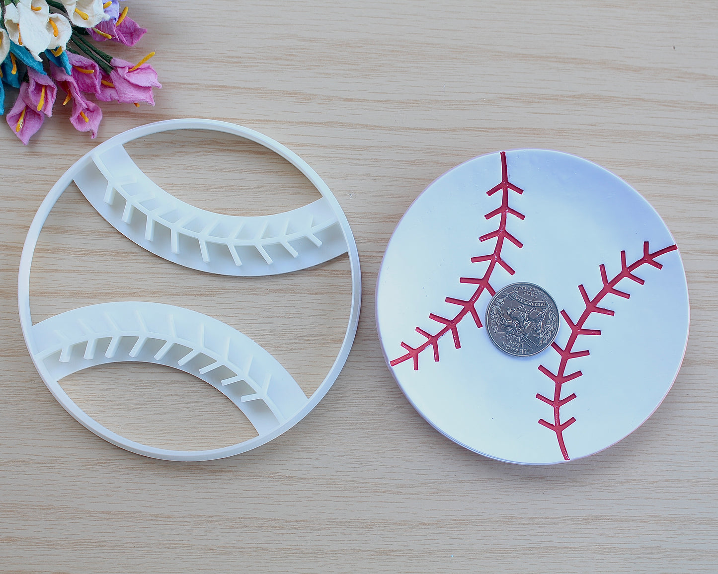 Baseball Trinket Cutter | Ornament Cutter