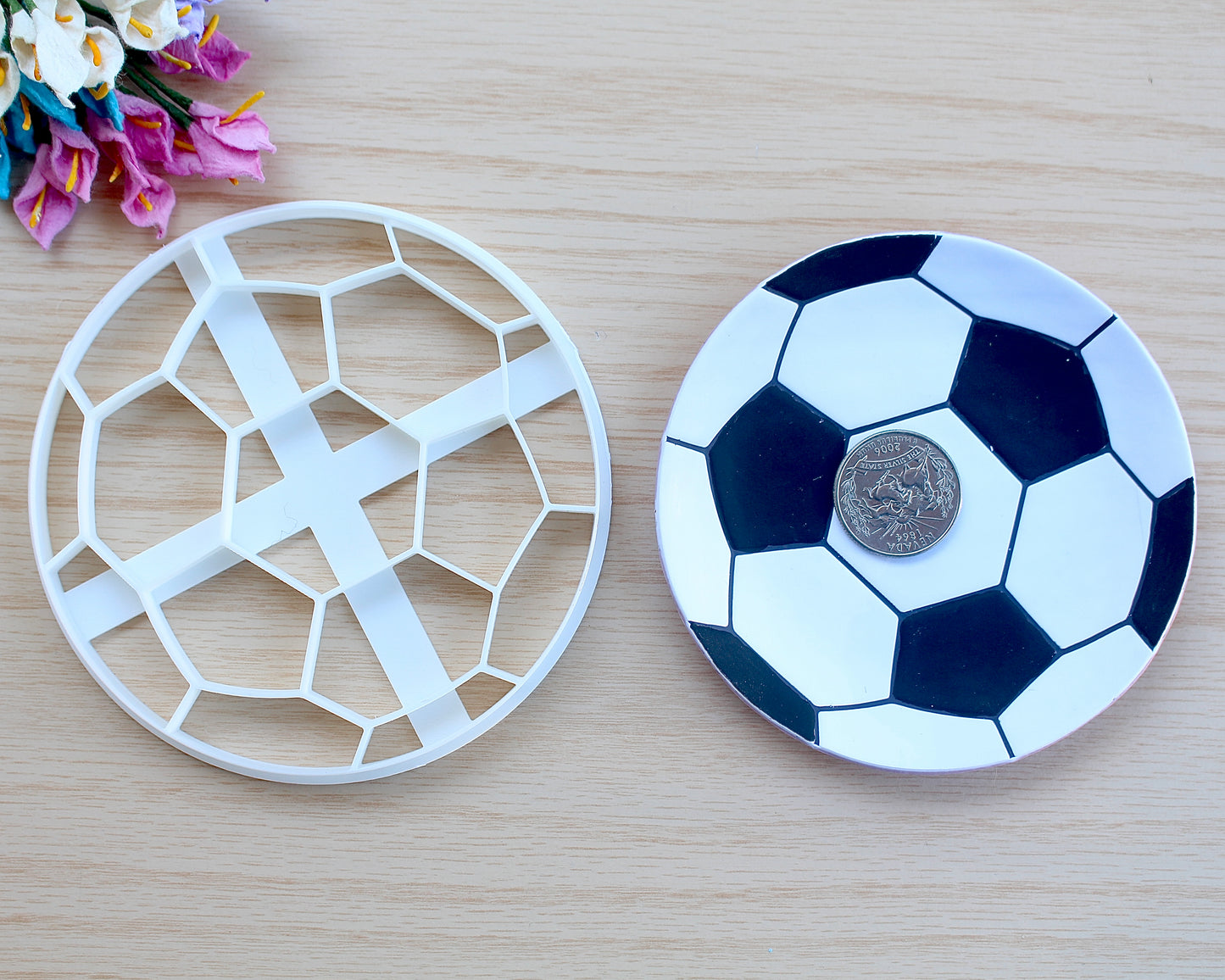 Soccer Ball Trinket Cutter | Ornament Cutter
