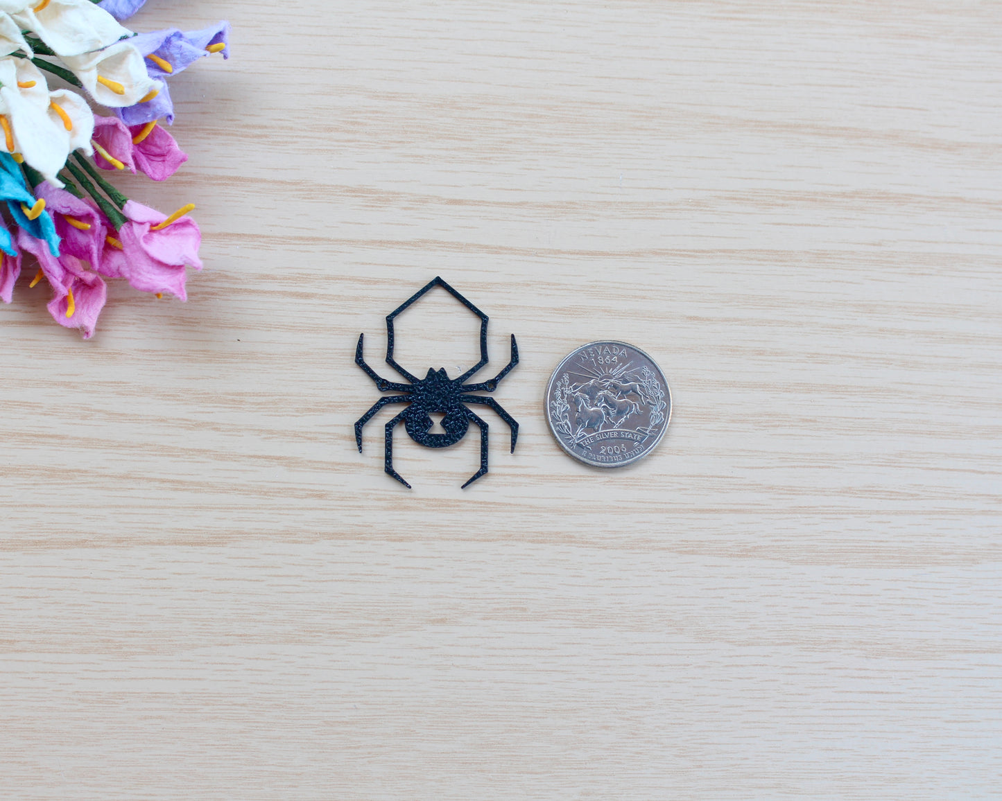 Black Spider Earring Cards