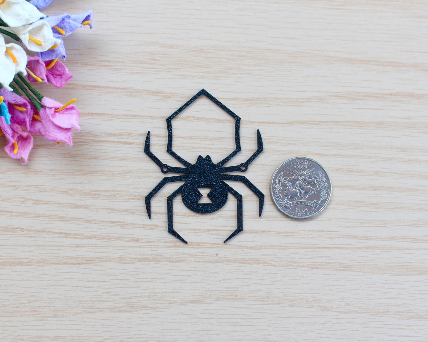 Black Spider Earring Cards