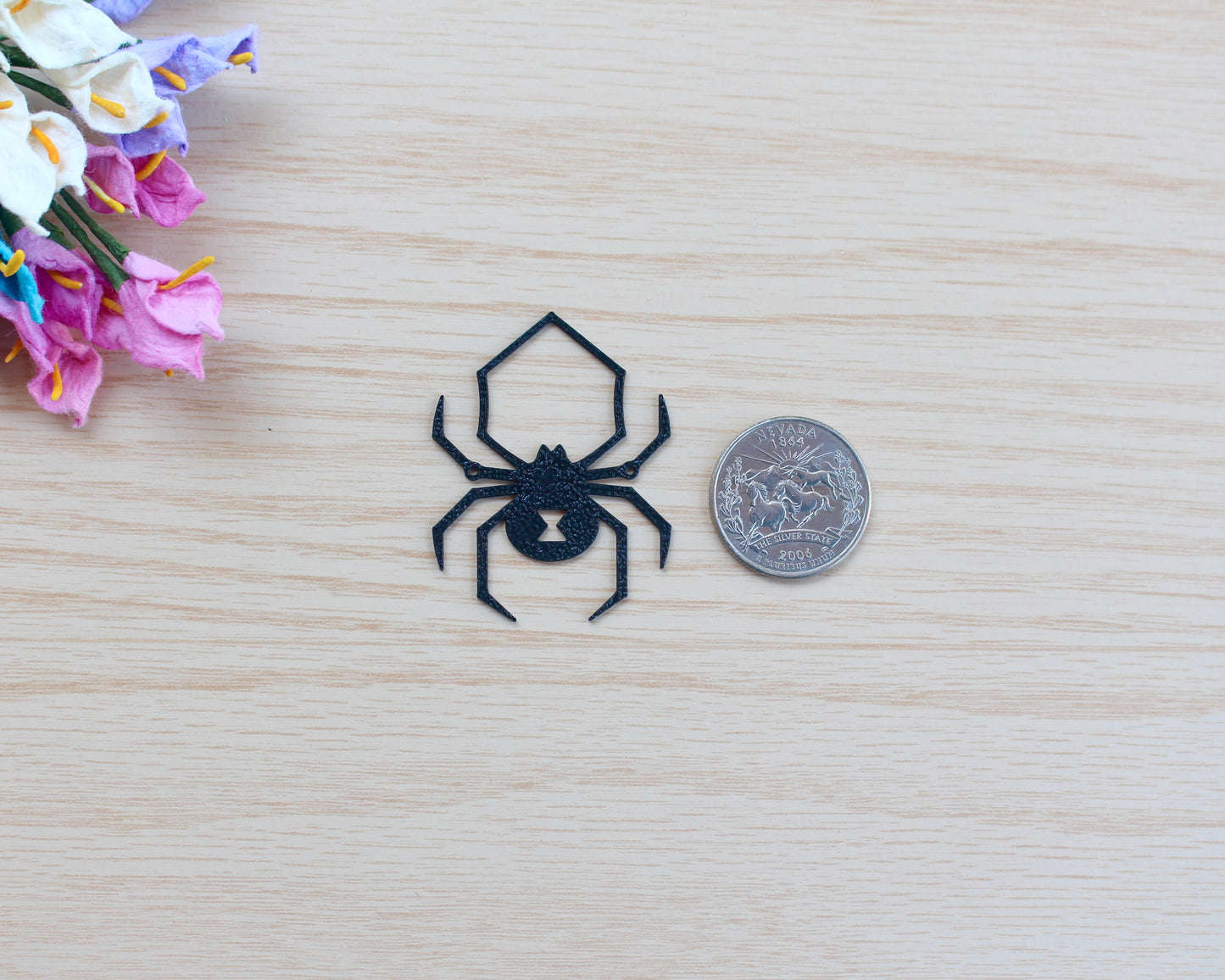 Black Spider Earring Cards