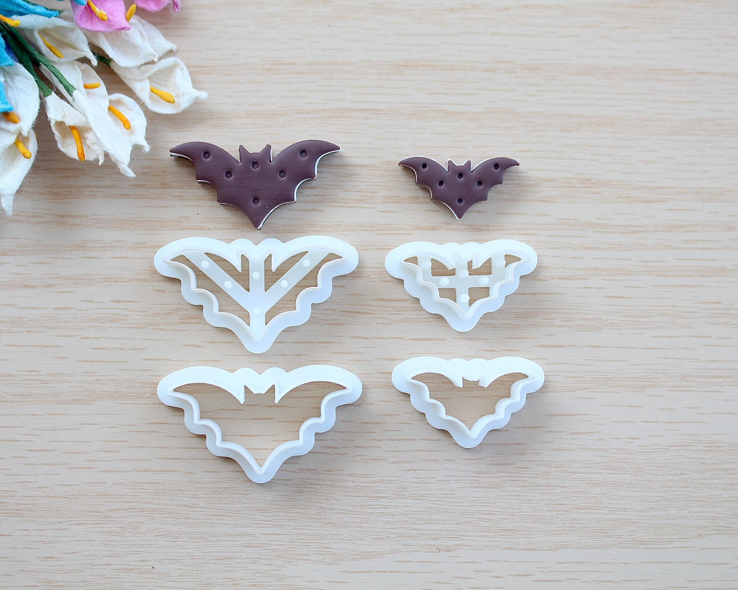 Bat Ice Cream Sandwich Cutter Set