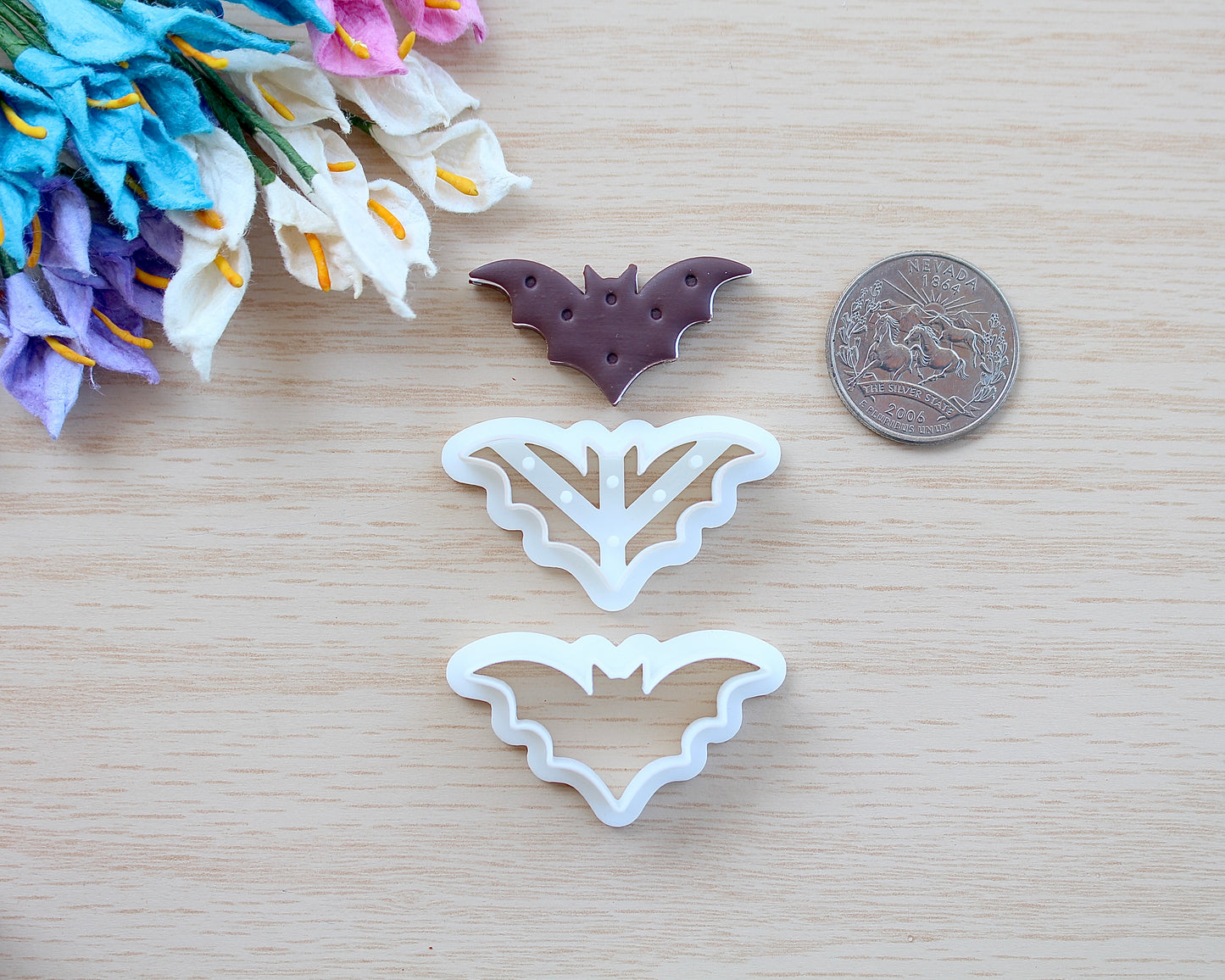 Bat Ice Cream Sandwich Cutter Set