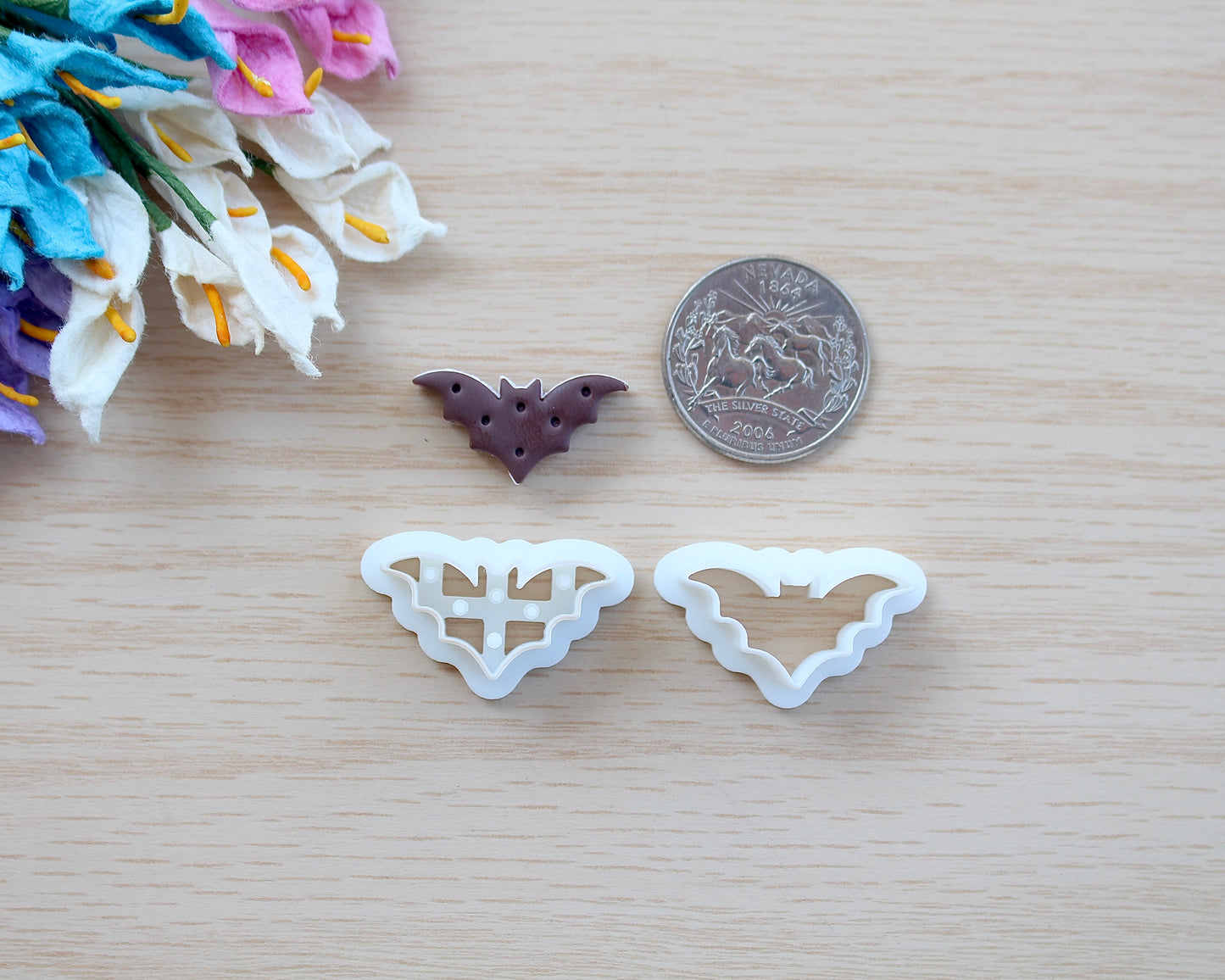 Bat Ice Cream Sandwich Cutter Set