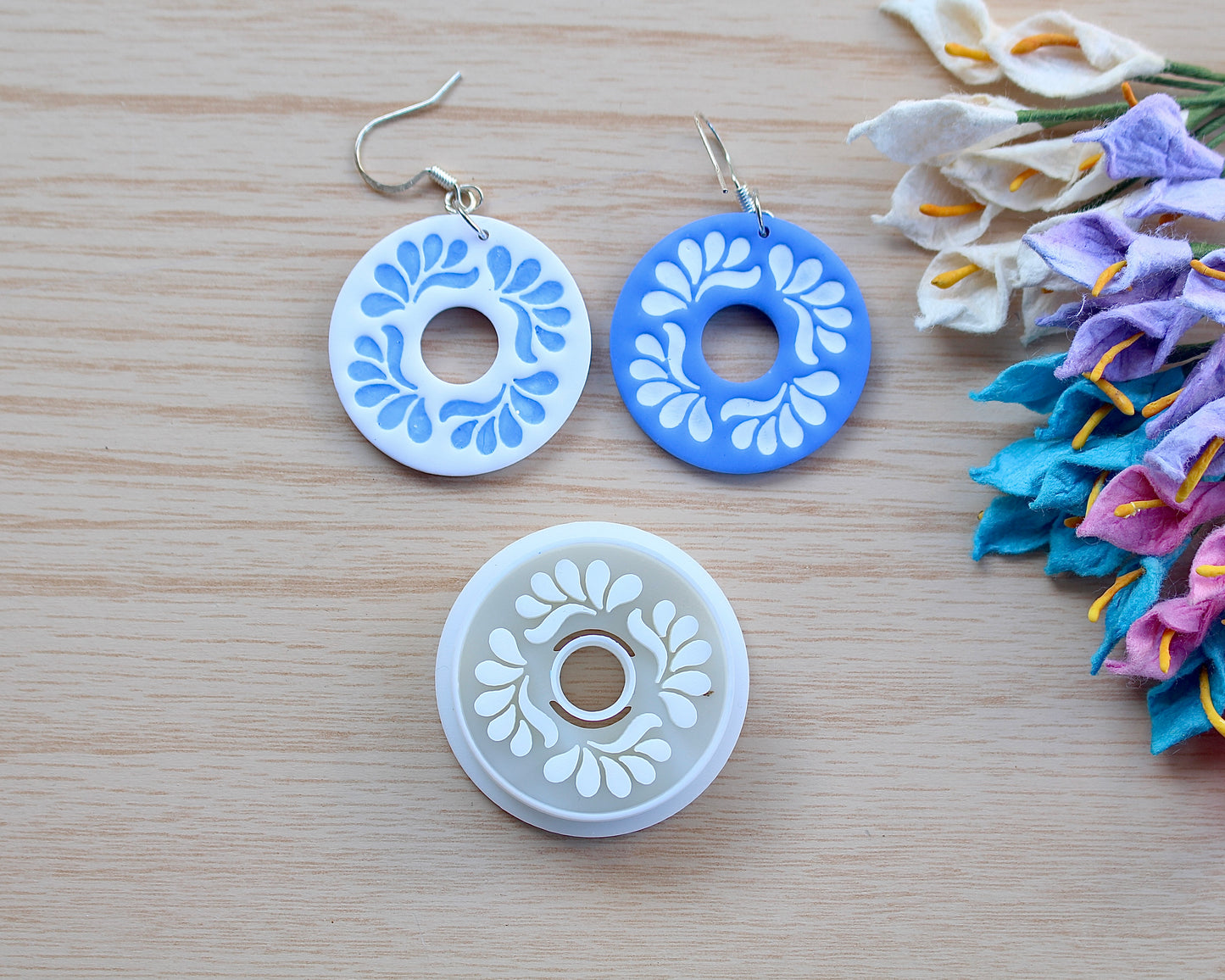 Leaf Wreath Circle Cutter