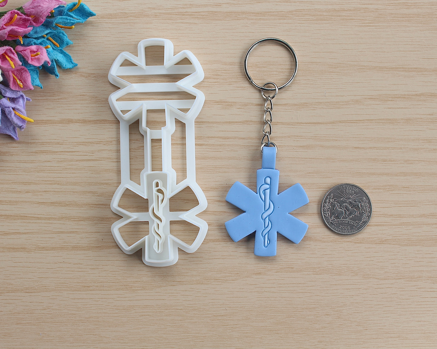 Nurse Appreication Keychain Cutter