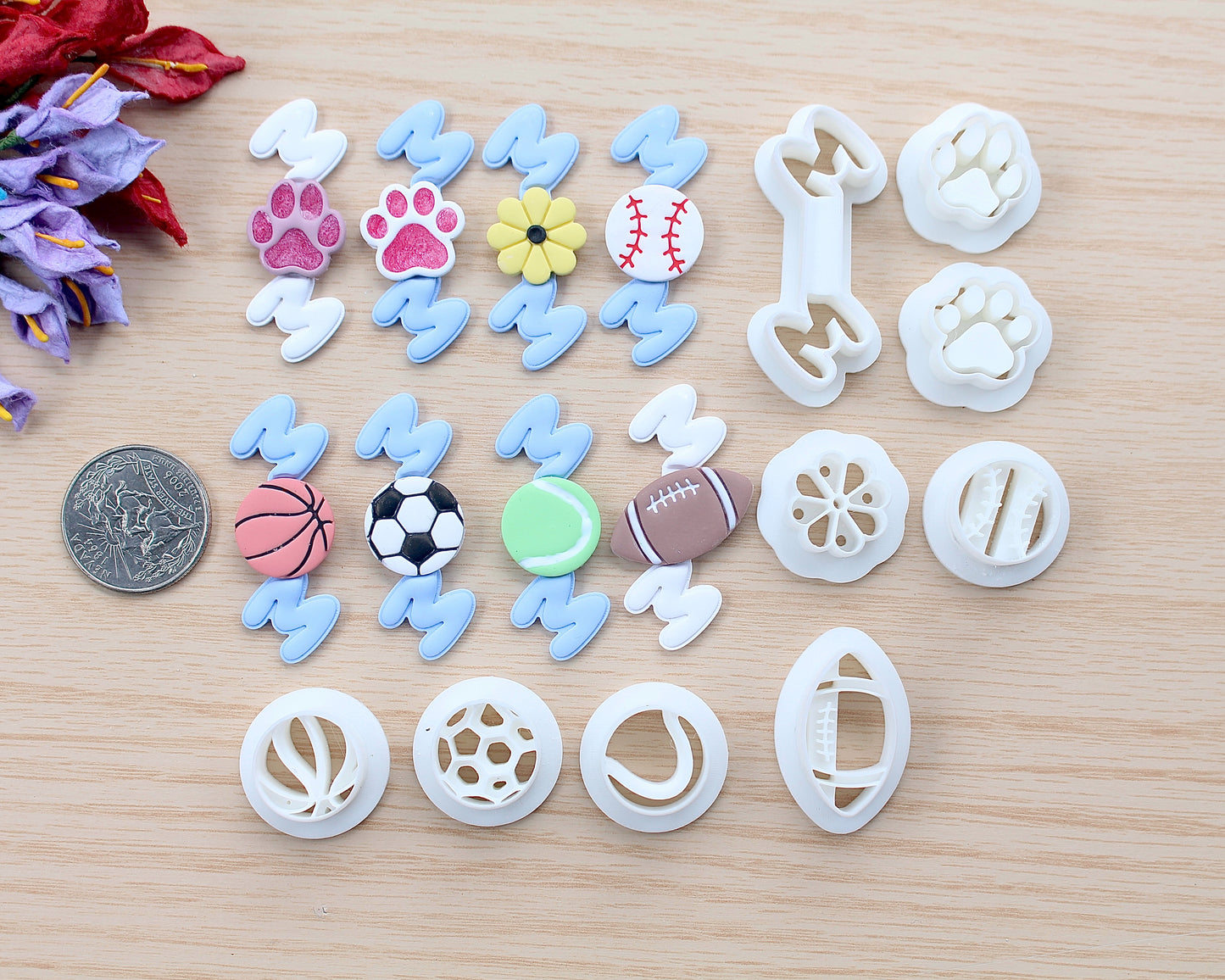 “MOM” Text Cutter Set