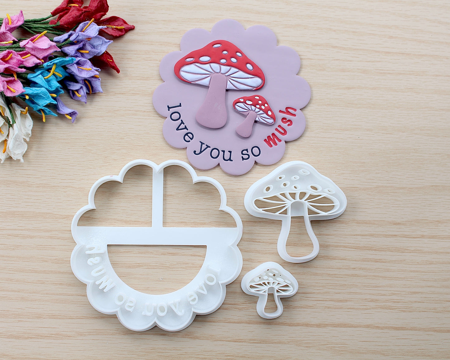 Love You So Mush Ornament Cutter