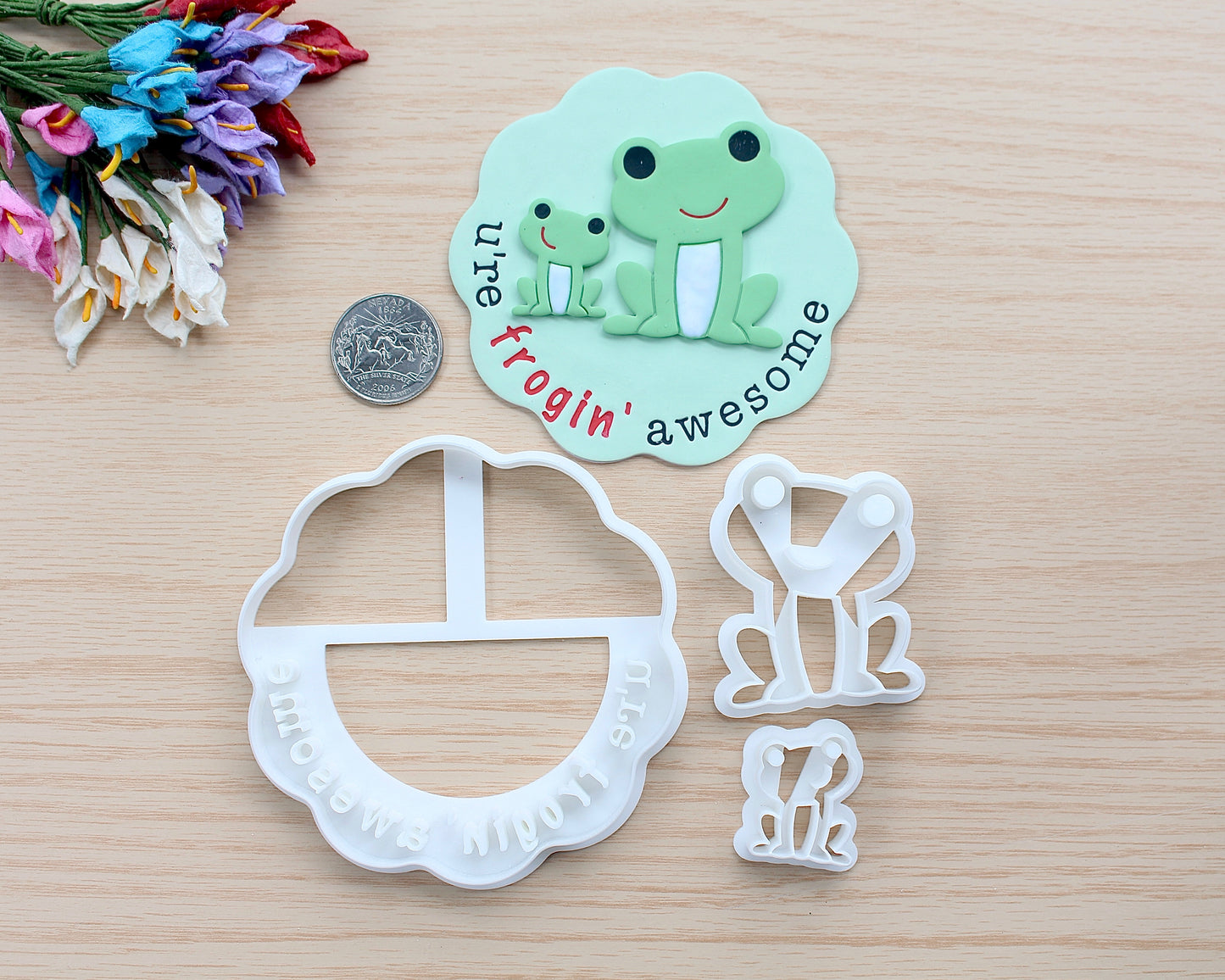 U’re Frogin’ Awesome Ornament Cutter