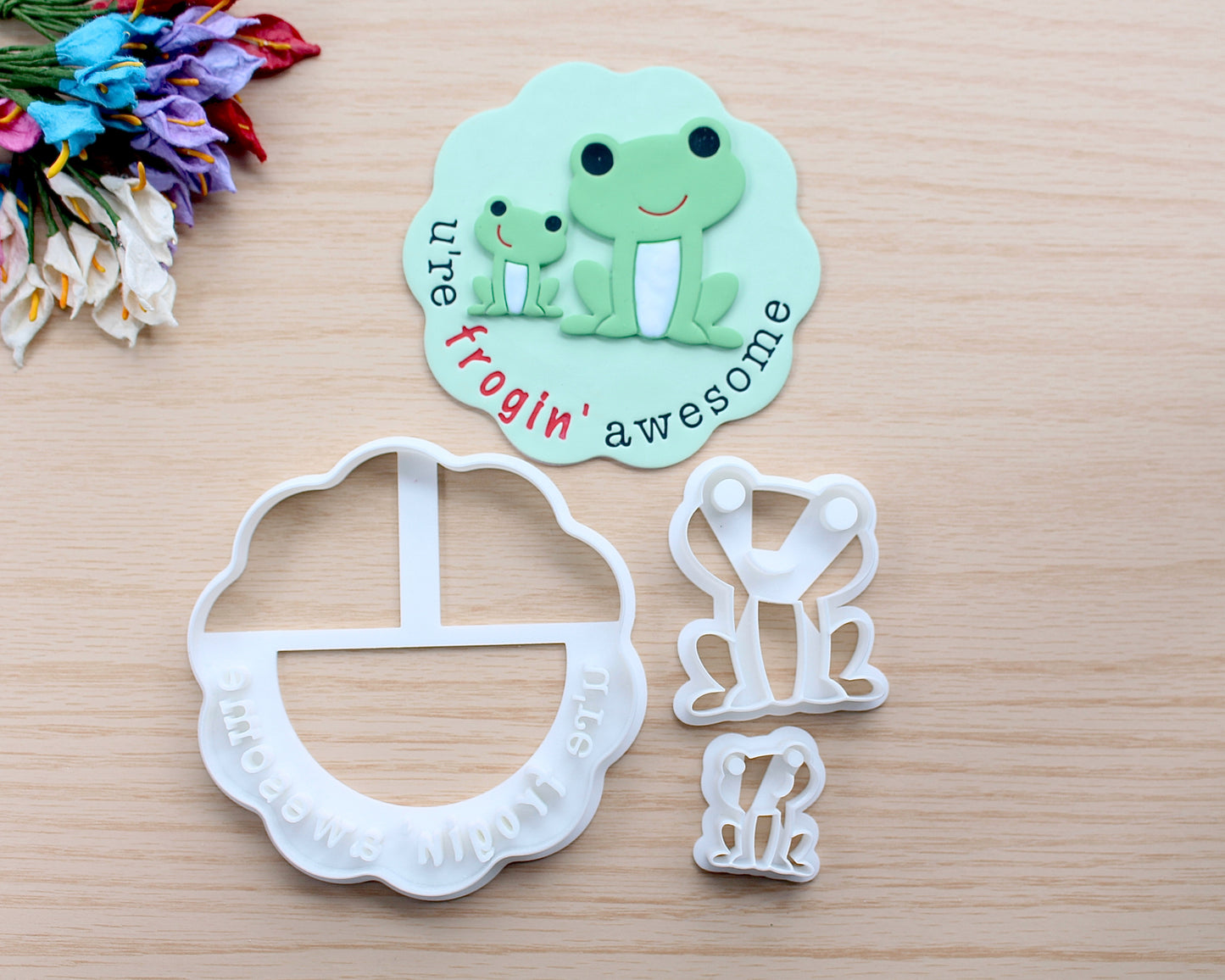 U’re Frogin’ Awesome Ornament Cutter
