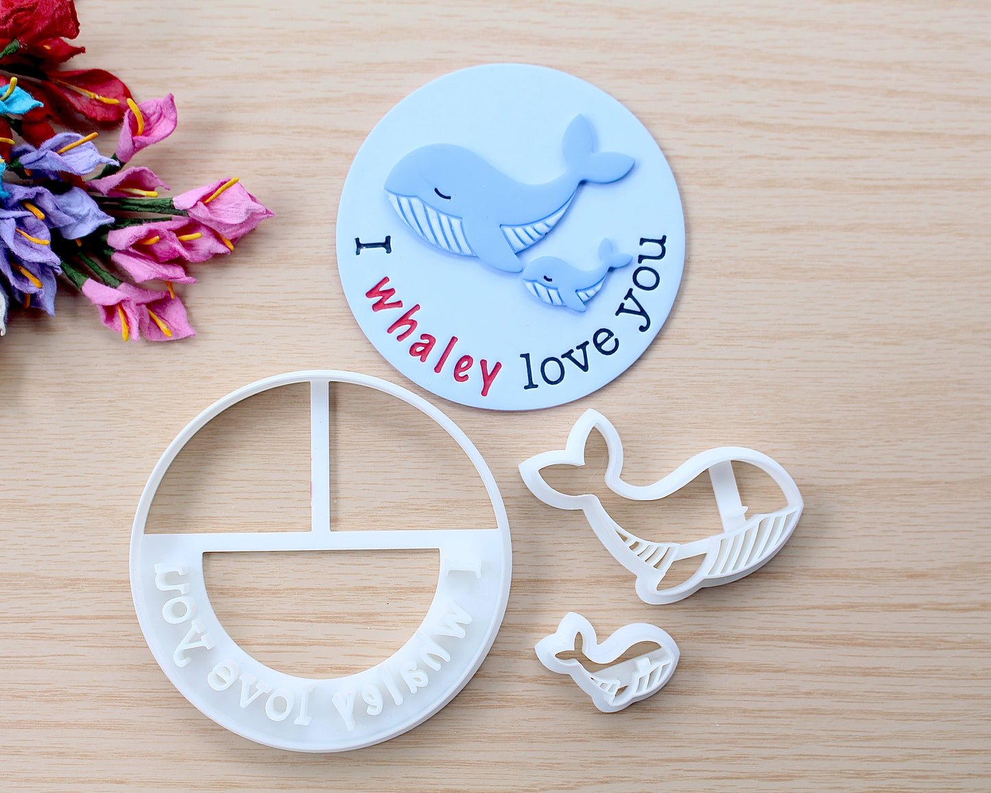 I Whaley Love You Ornament Cutter