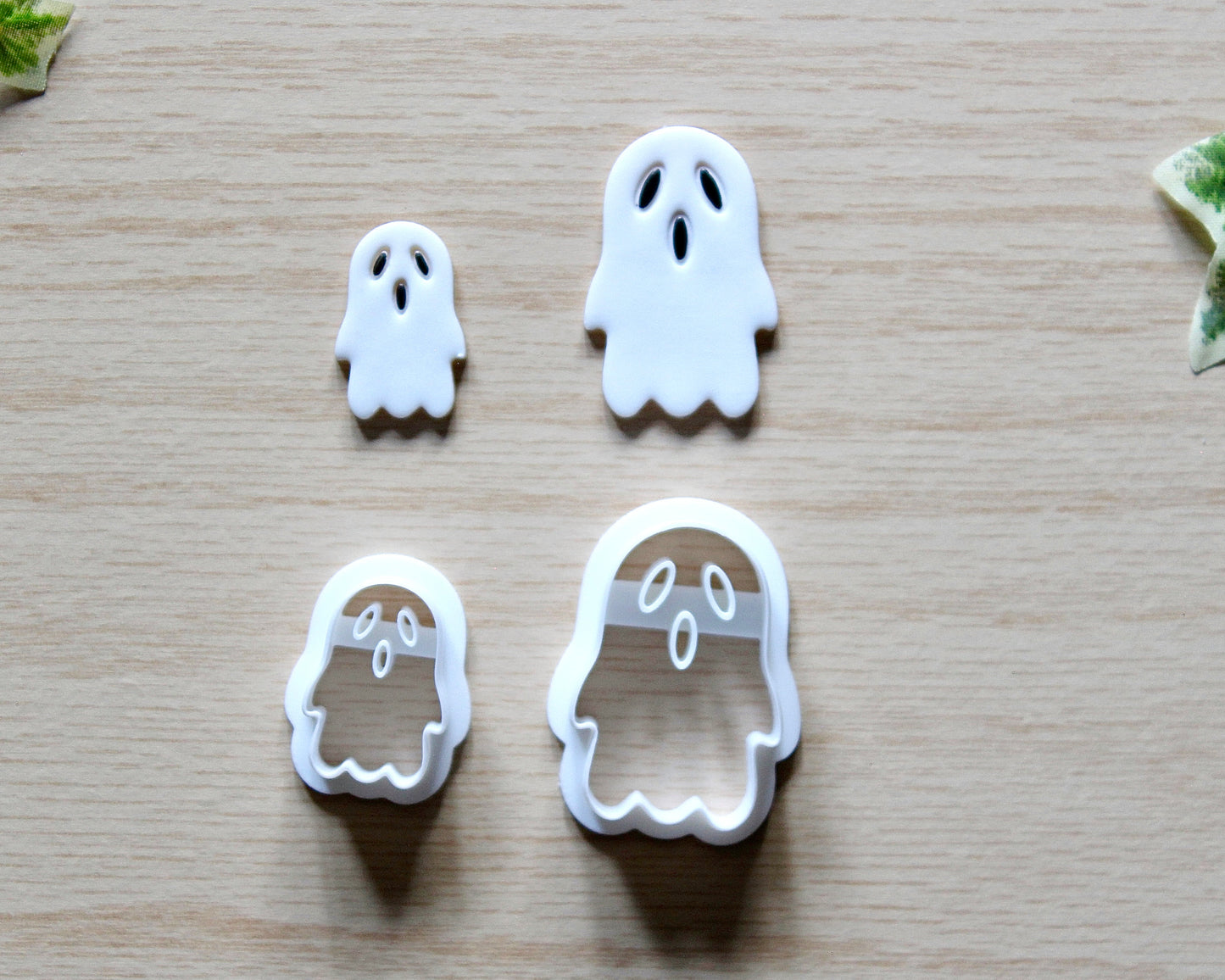 Screaming Ghost Polymer Clay Cutter