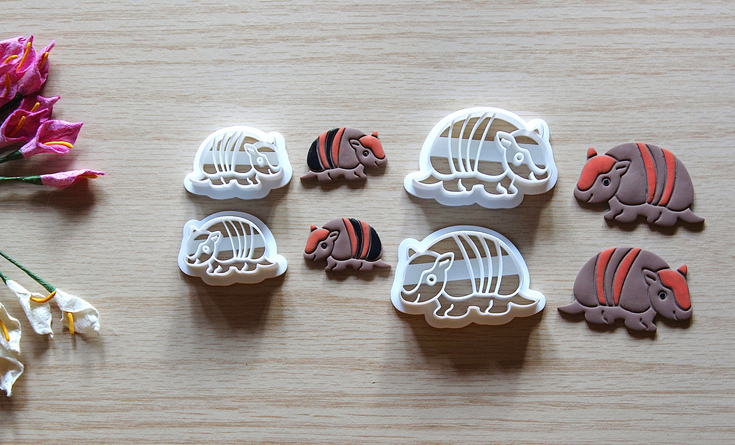 Armadillo Polymer Clay Cutter