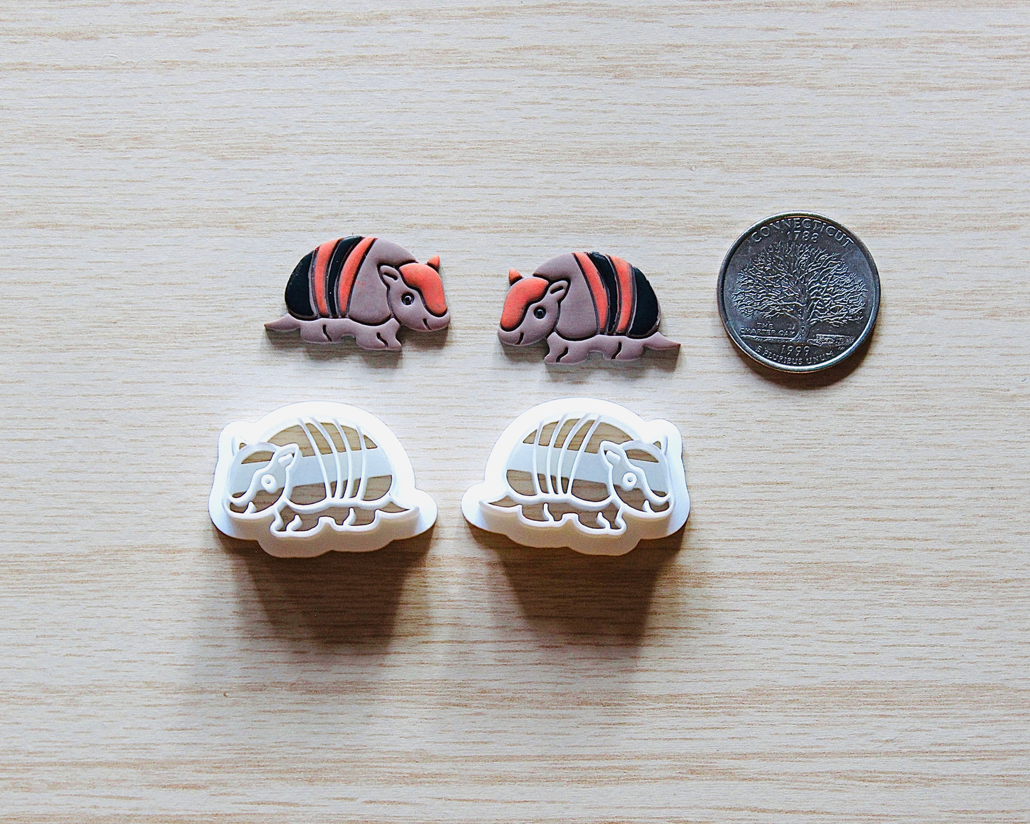 Armadillo Polymer Clay Cutter