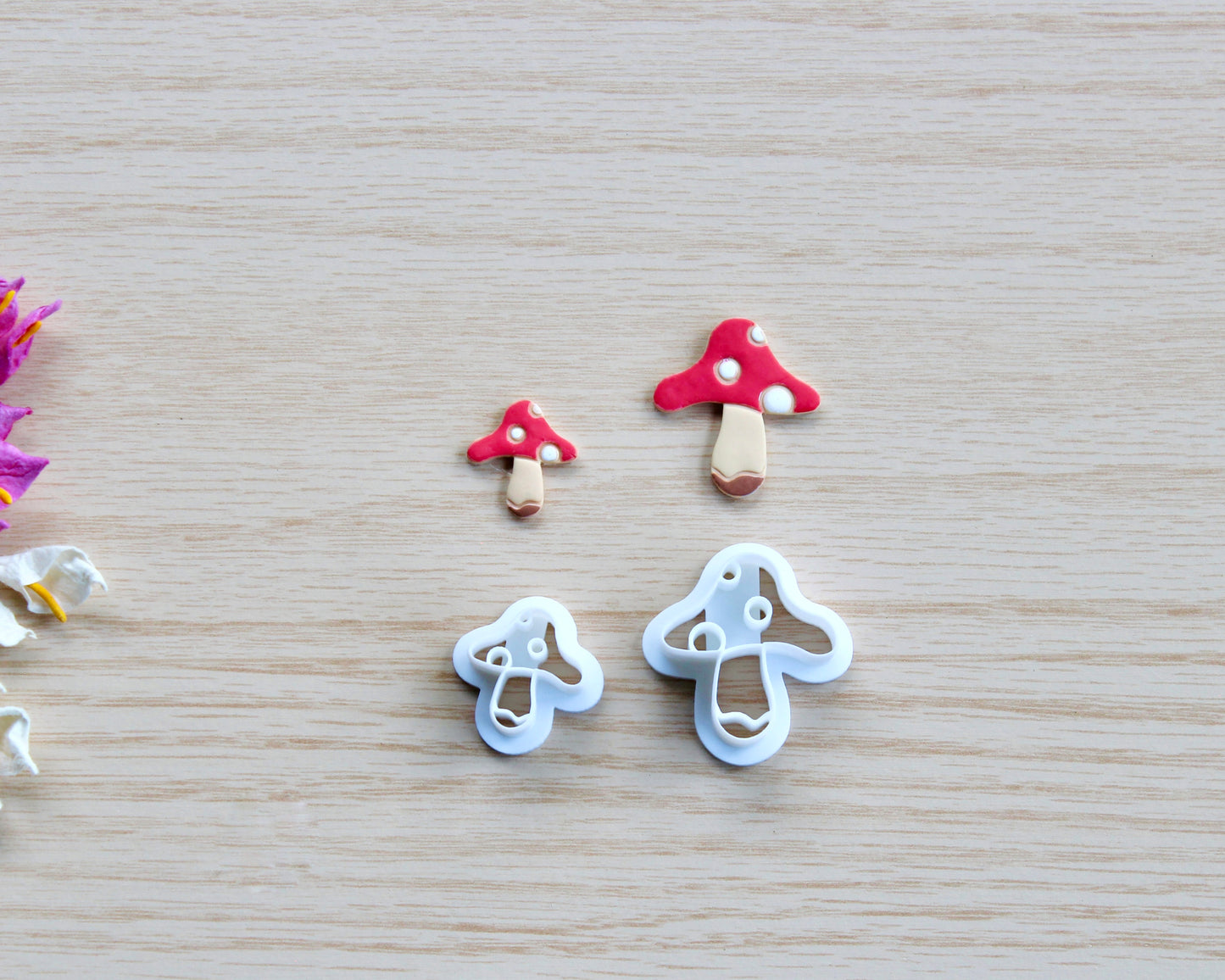 Mushroom Polymer Clay Cutter
