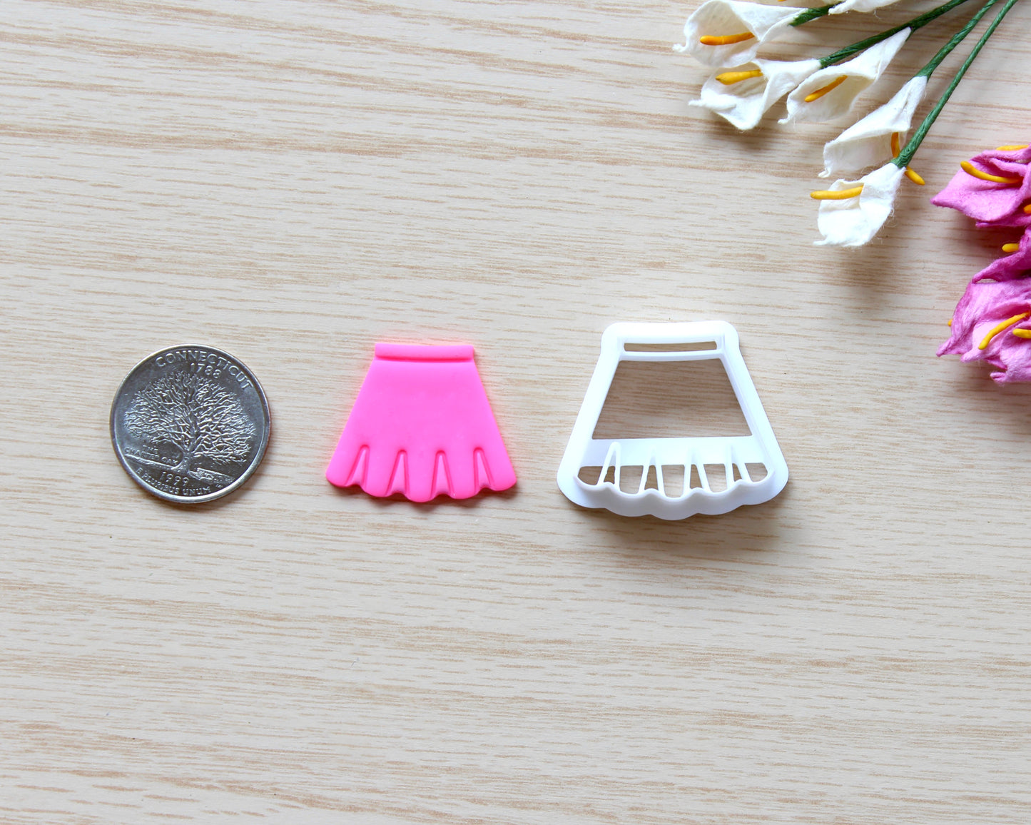 School Uniform Polymer Clay Cutter