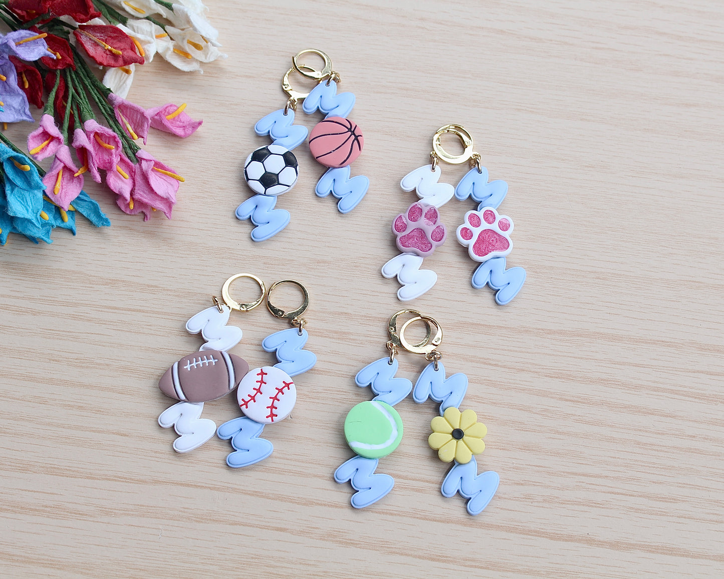 “MOM” Text Cutter Set